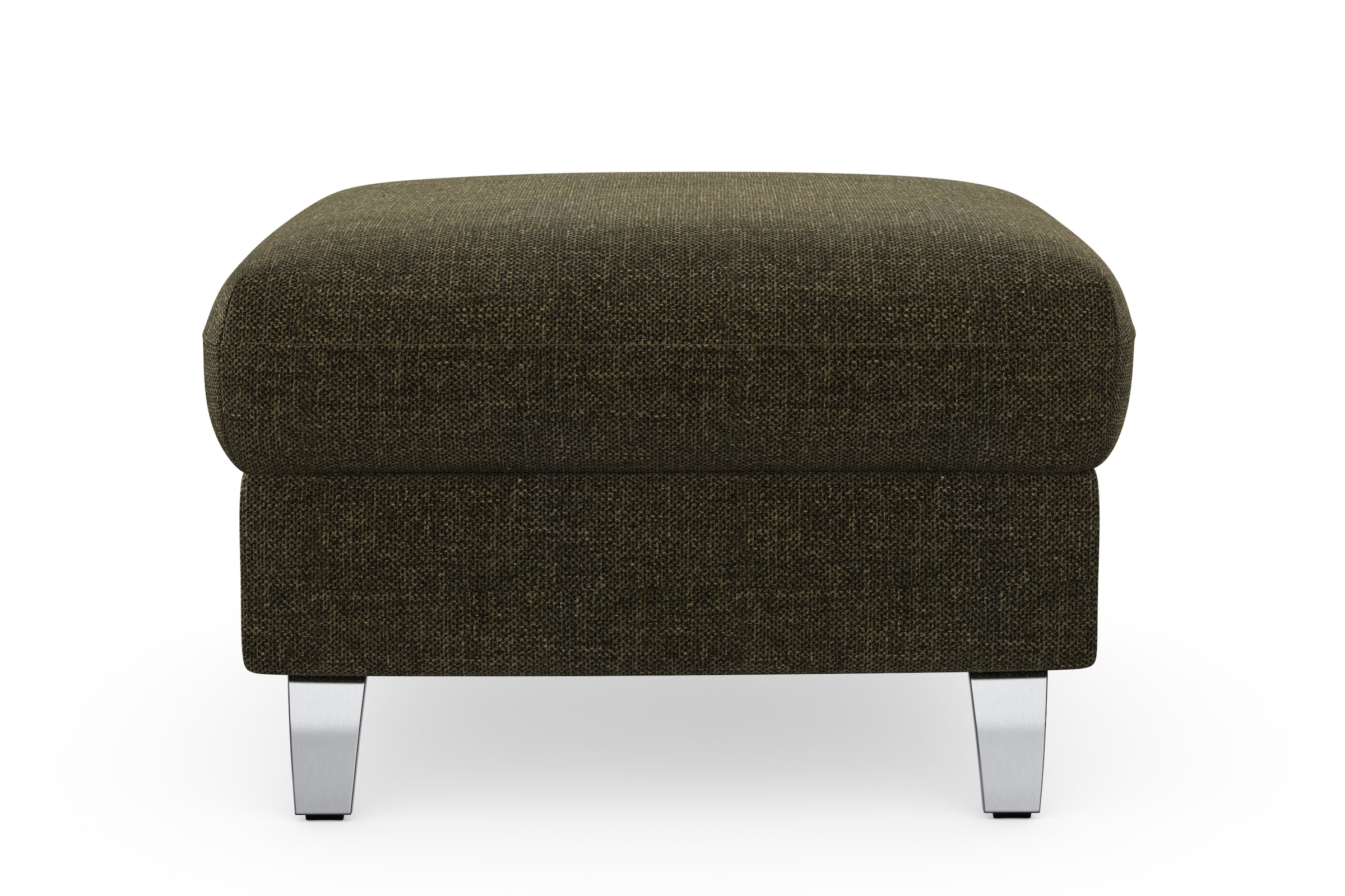 sit&more Stauraumhocker »Grenoble«, mit Stauraum und satinierten Füssen