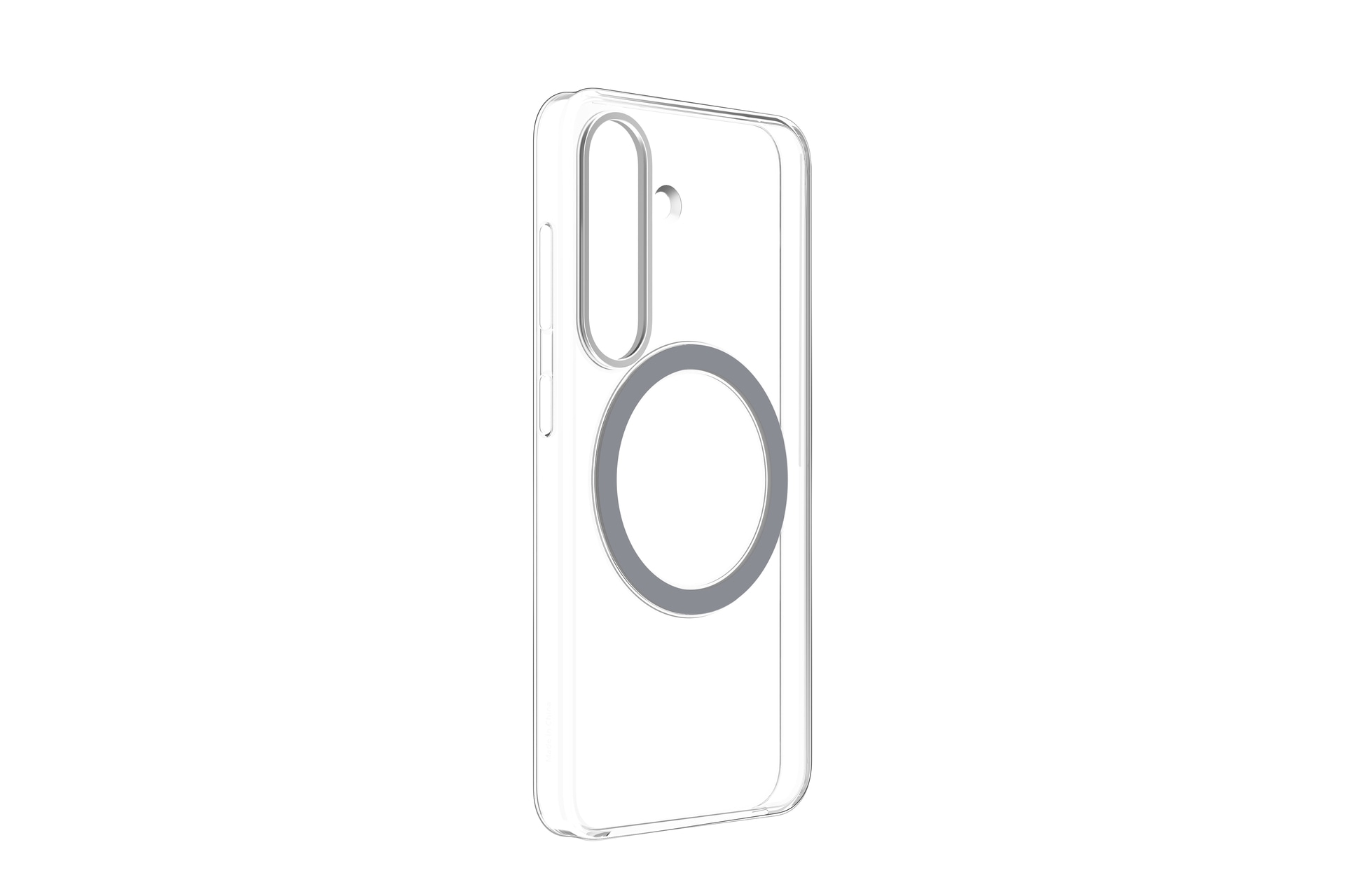 Samsung Handyhülle »Clear Magnet Case Qi2 für Samsung Galaxy S25«, Backcover, Schutzhülle, Handyschutzhülle, Case, Schutzcase, stossfest