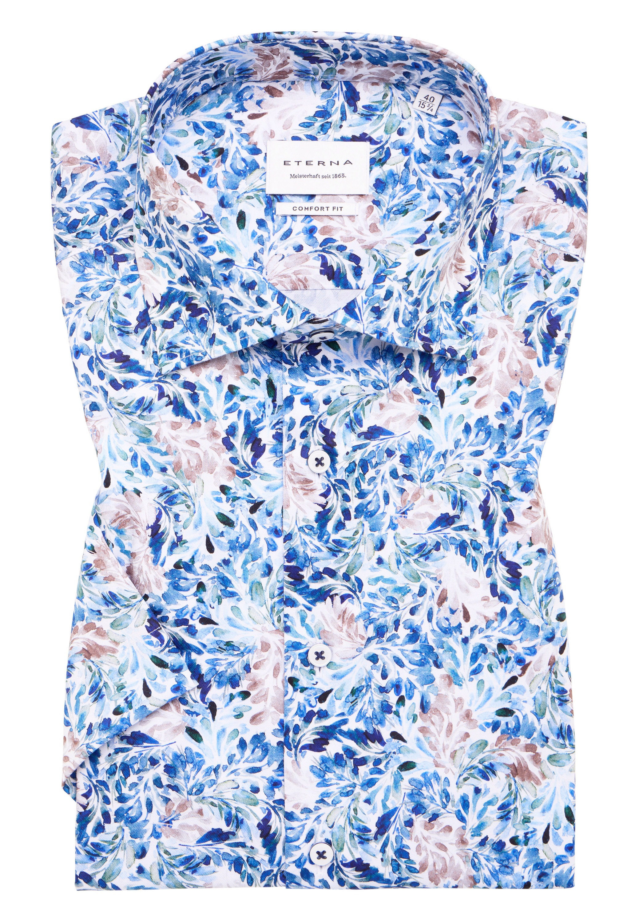Eterna Chemise à manches courtes »COMFORT FIT« NON IRON (bügelfrei)