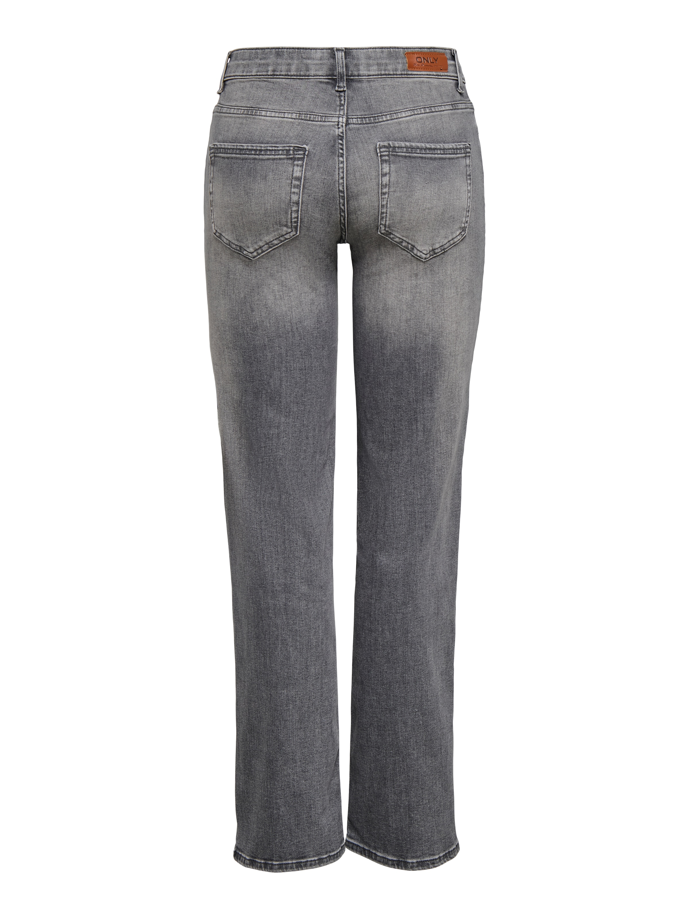 ONLY Straight-Jeans »ONLWINNIE  MID STRAIGHT DNM« Baumwollmischung, straight fit, mid waist