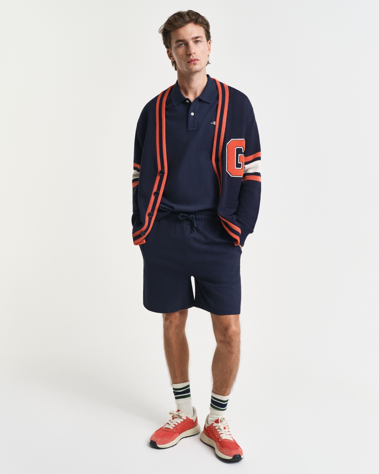 Gant Poloshirt »REG SHIELD SS PIQUE POLO«, mit Logo und Flachstrickkragen 100% Baumwolle Pique