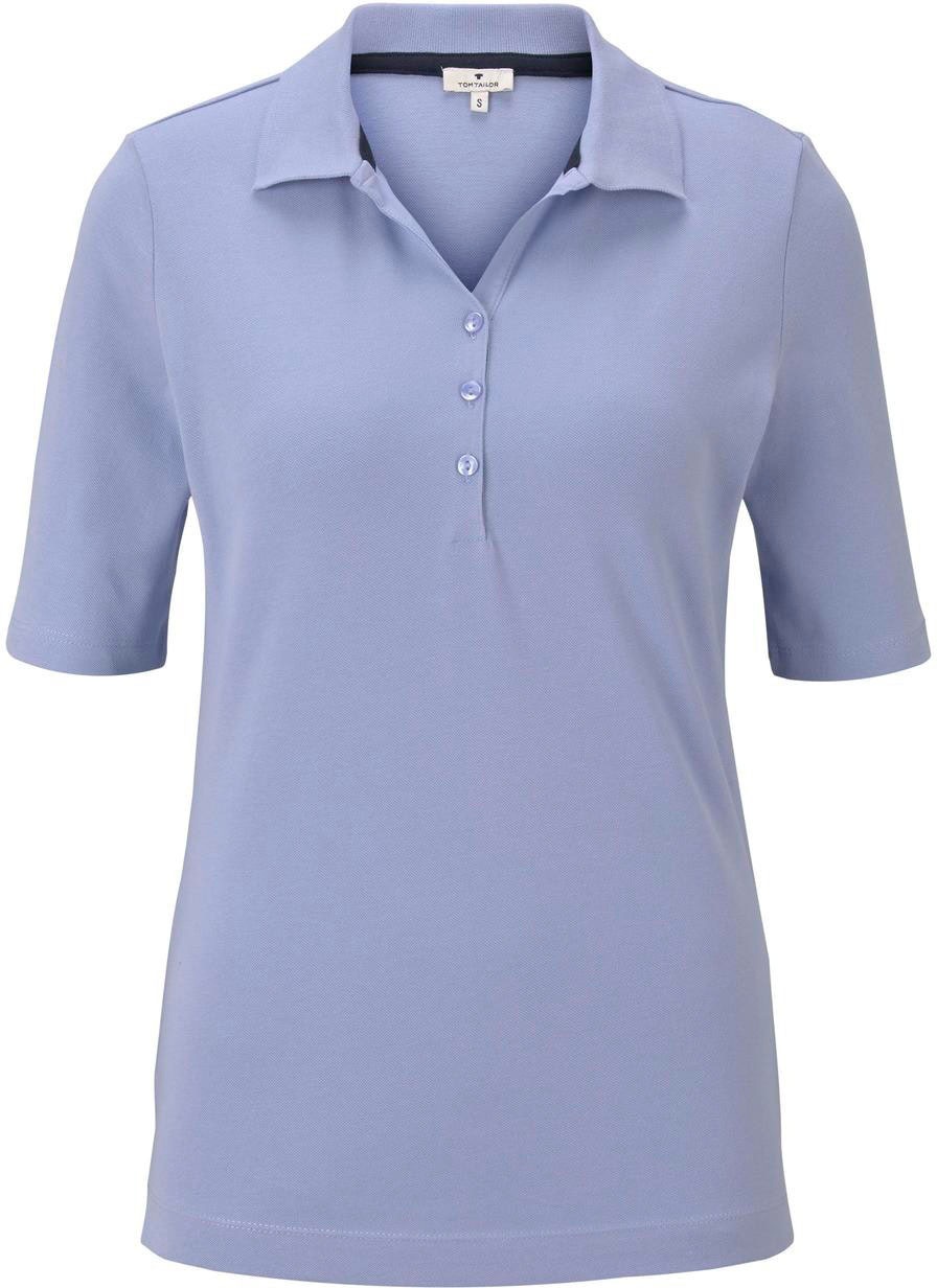 Image of TOM TAILOR Poloshirt, mit geripptem Polokragen bei Ackermann Versand Schweiz
