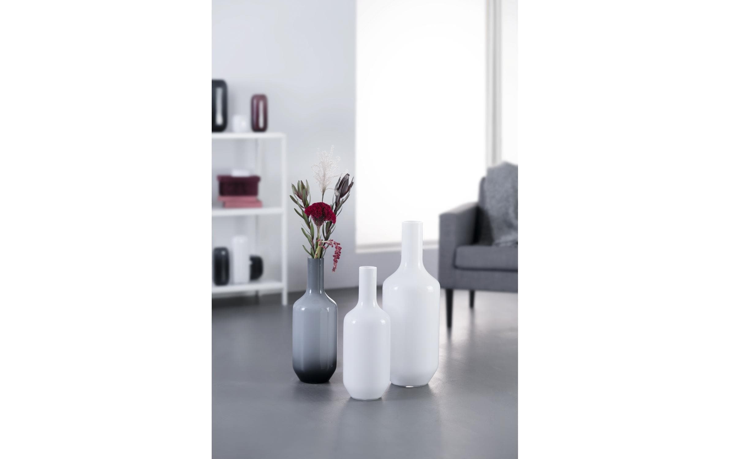 LEONARDO Dekovase »Milano weiss 50cm«