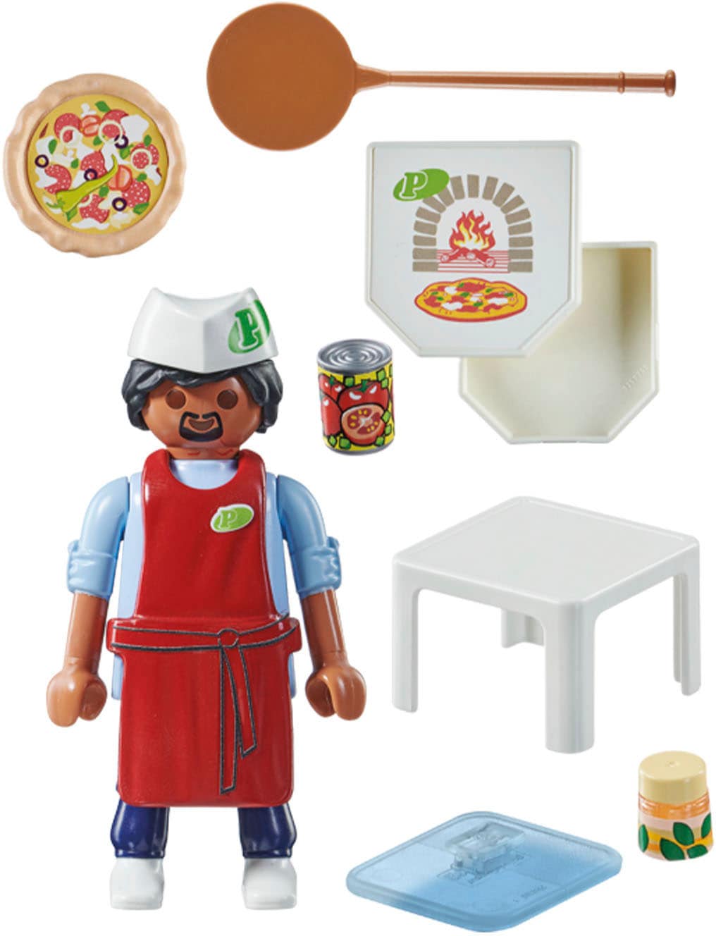 Playmobil® Konstruktions-Spielset »Pizzabäcker (71161), Special Plus«, Made in Europe