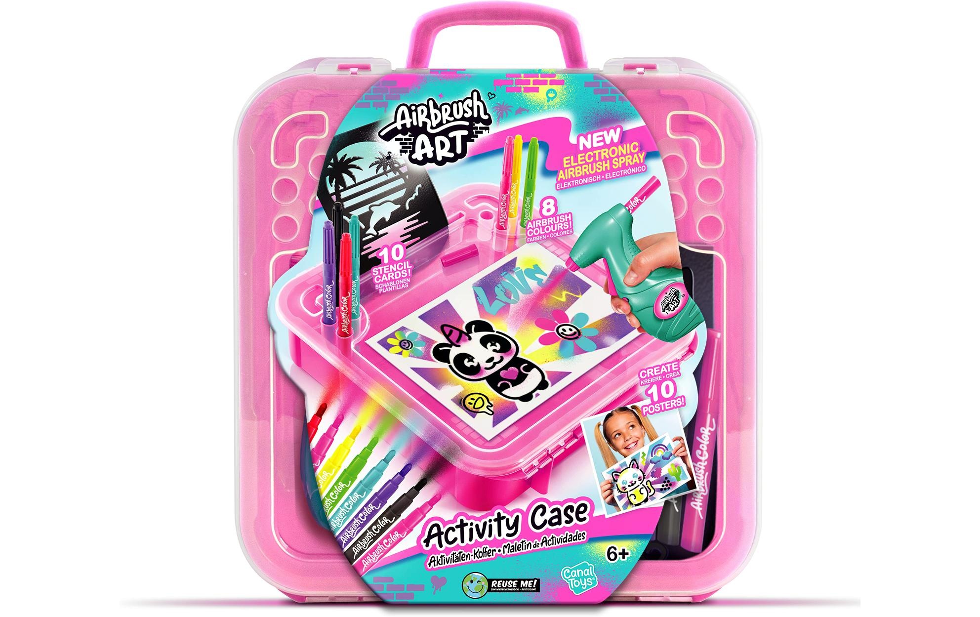 Kreativset »Canal Toys Airbrush Art Activity Case«