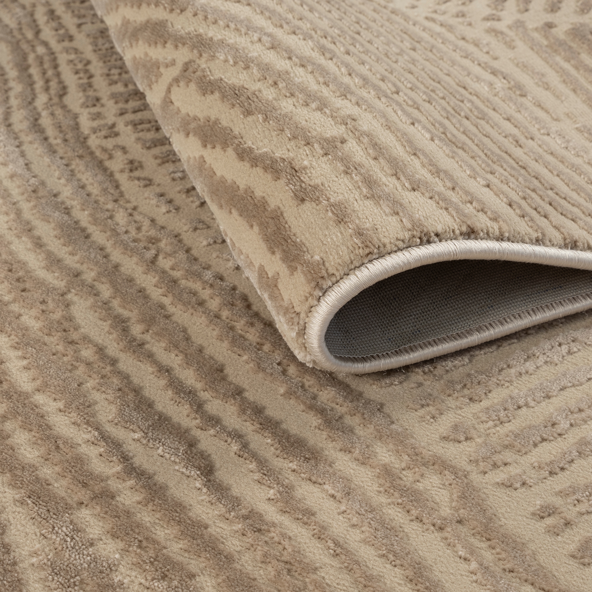 Sanat Teppich »Hera 3401  , auch als Läufer erhältlich« rechteckig 11 mm Höhe Kurzflor, modern, Wohnzimmer, Schlafzimmer, fussbodenheizungsgeeignet