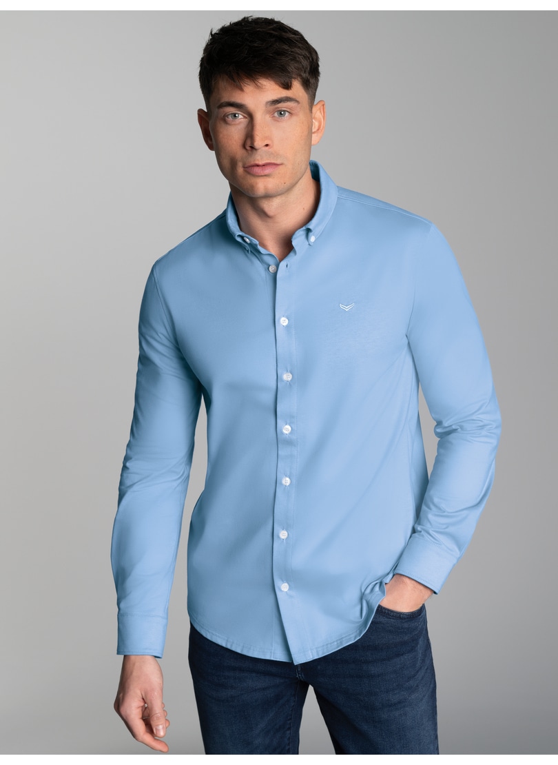 Image of Trigema Poloshirt "TRIGEMA Business-Hemd aus DELUXE-Single-Jersey" 1 Stk.