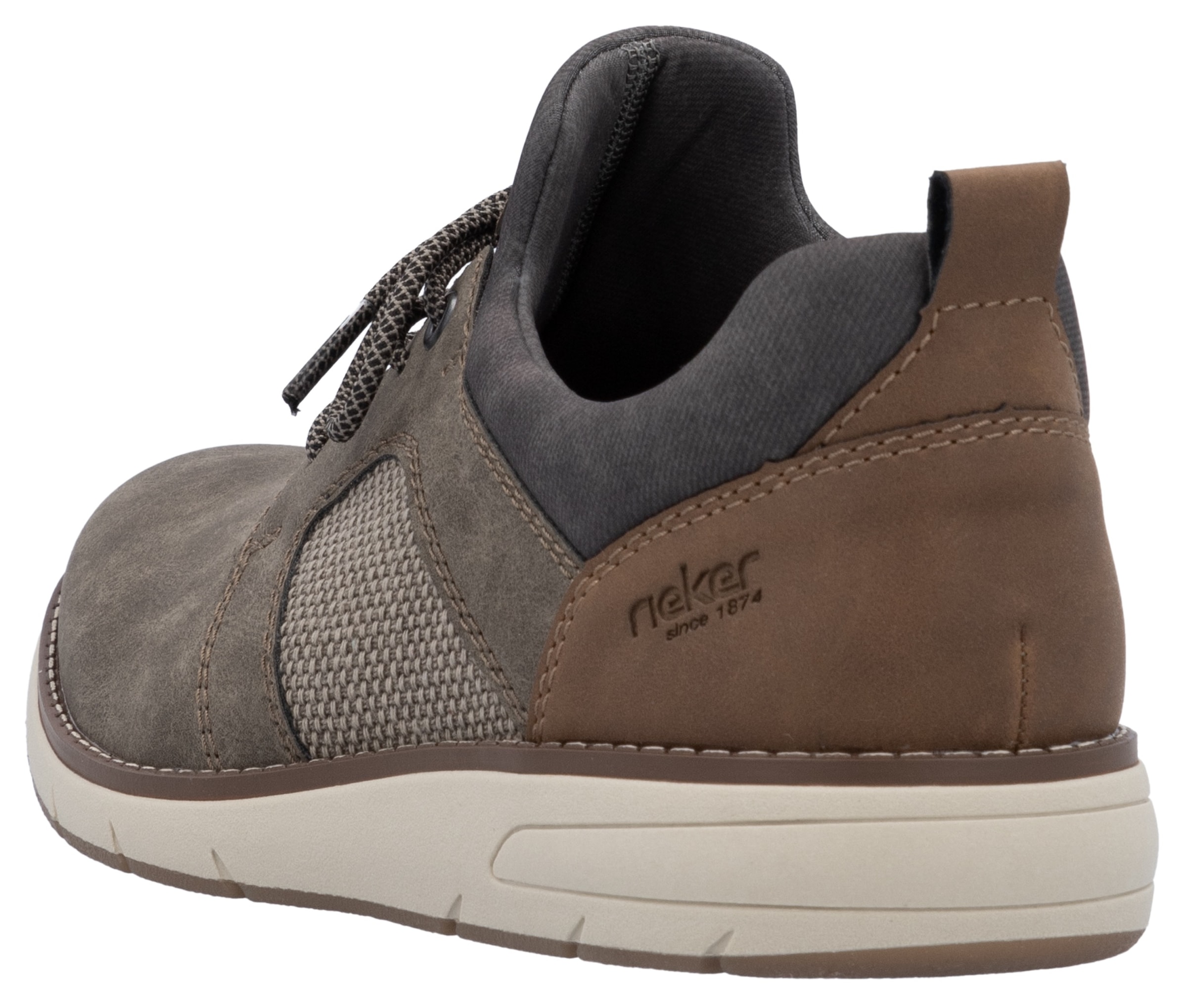 Rieker Baskets slip-on  Slipper, Freizeitschuh, Halbschuh mit modischer Laufsohle