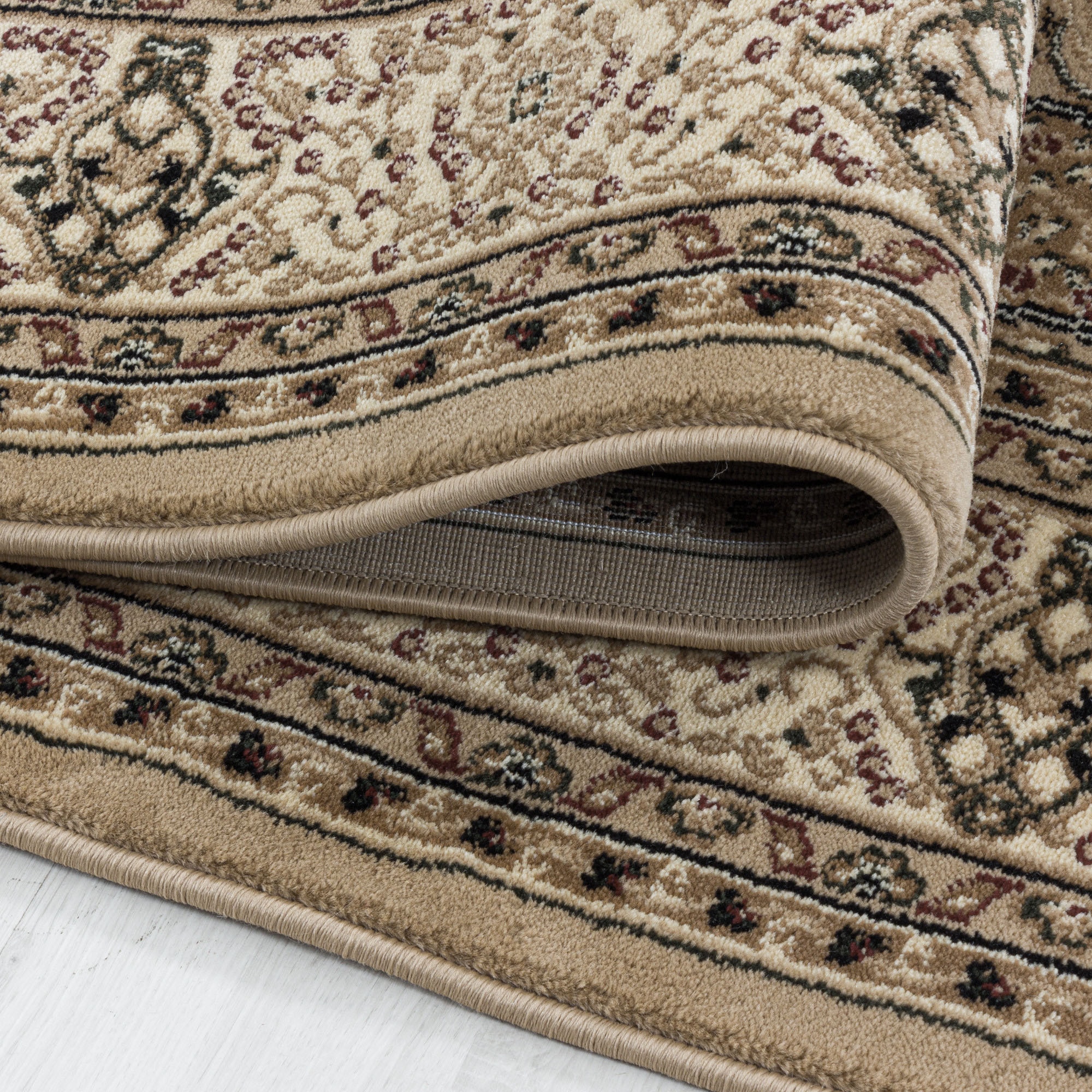 Ayyildiz Teppiche Teppich »KASHMIR 2601«, rechteckig, 10 mm Höhe, Orient Optik, pflegeleicht, robuster Kurzflor, Wohnzimmer