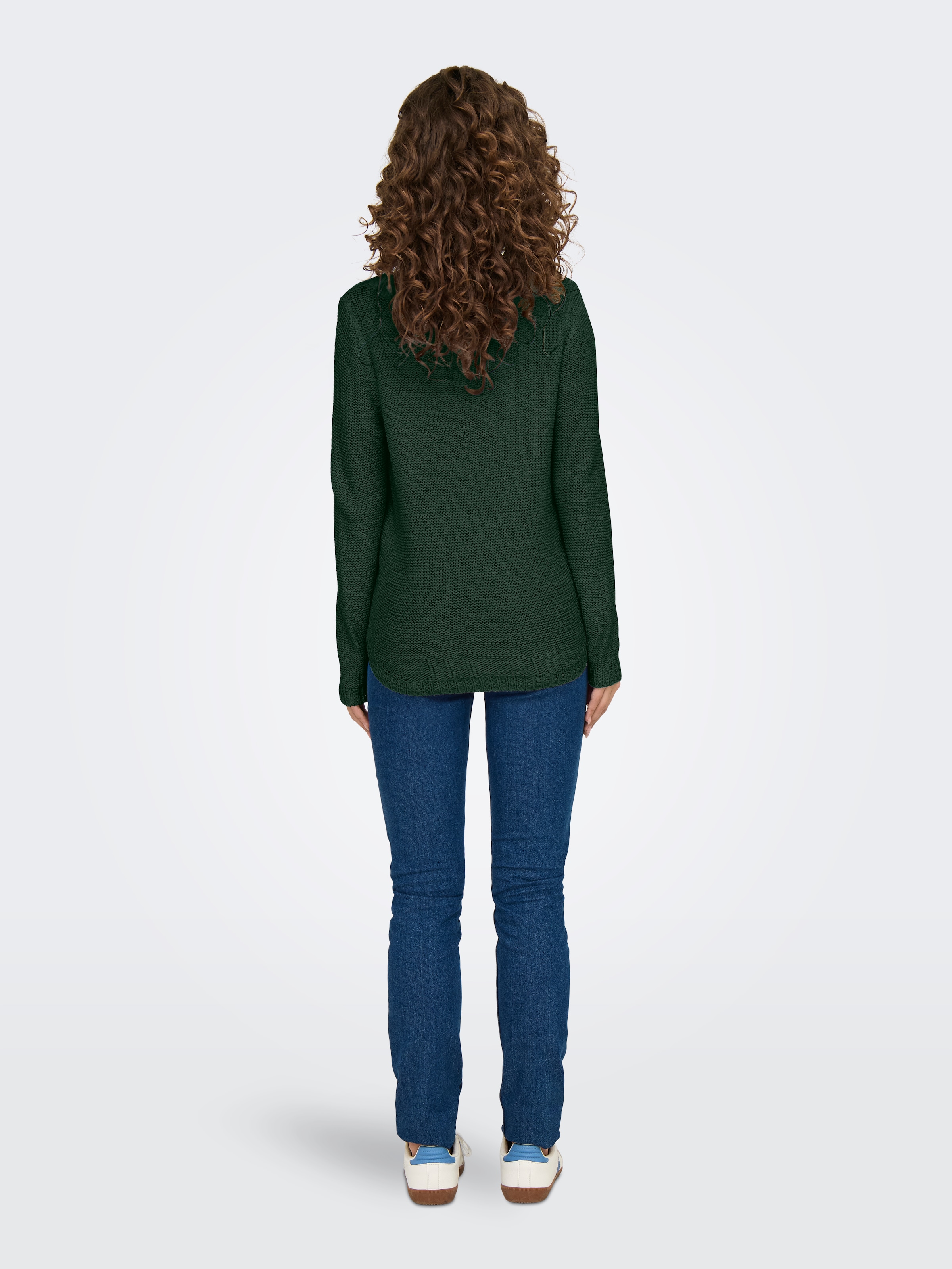 ONLY Strickpullover »ONLGEENA XO L/S PULLOVER KNT NOOS«, mit Rundhalsausschnitt