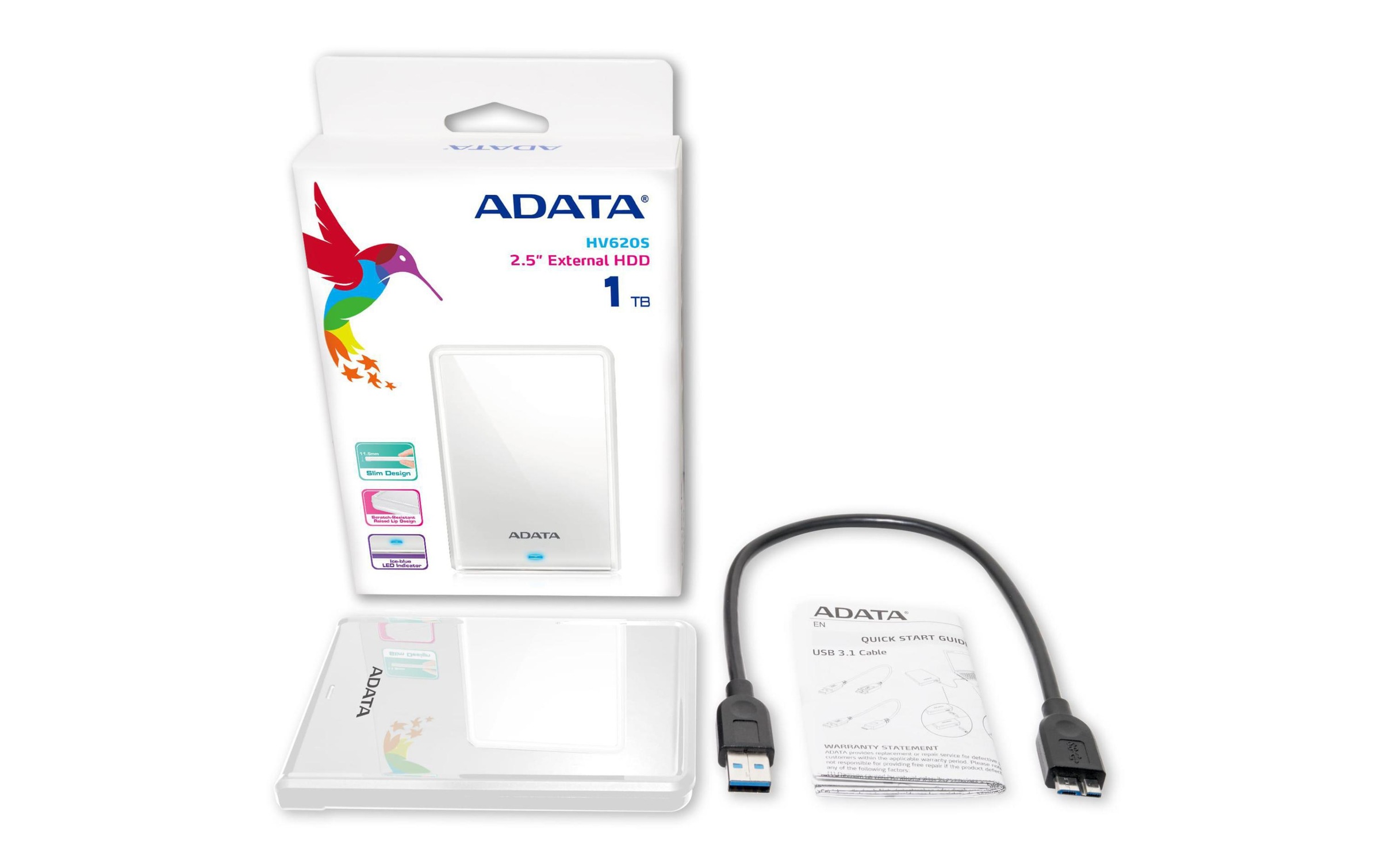 ADATA externe HDD-Festplatte »HV620S 2 TB«