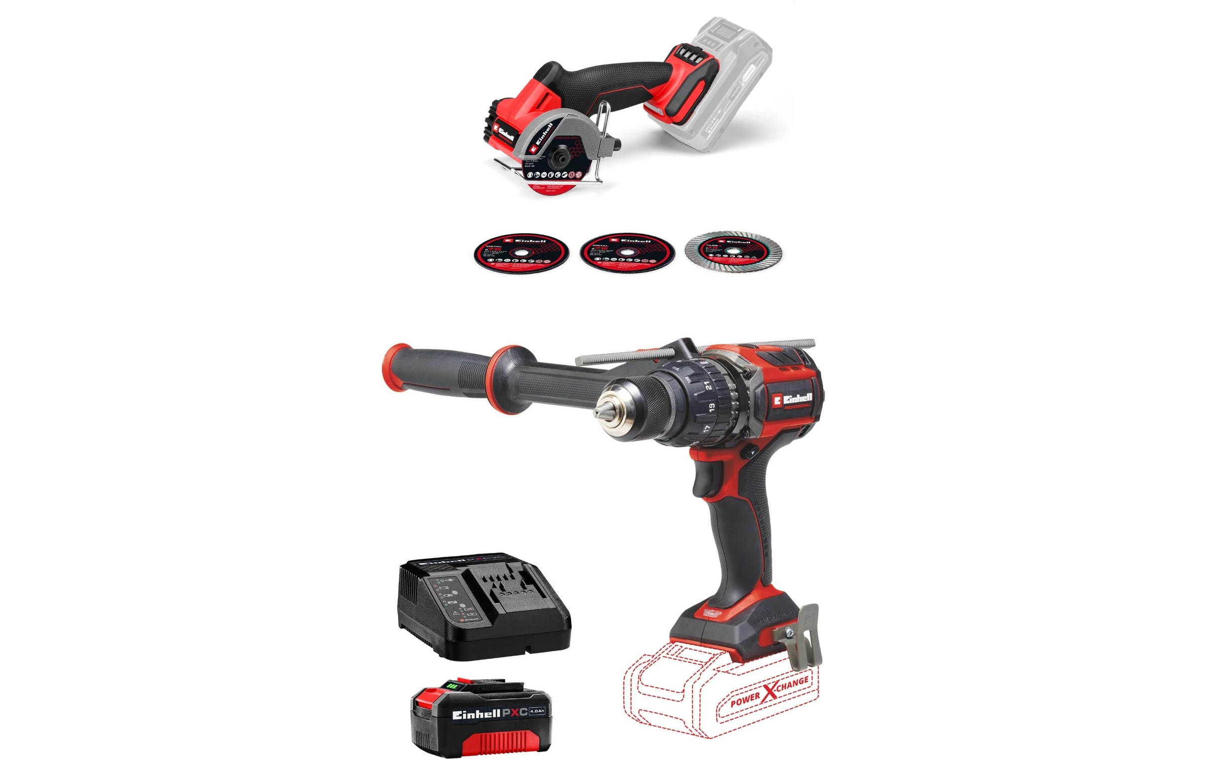 Image of Einhell Akku-Multifunktionswerkzeug "18 V Professional TOP Kit"