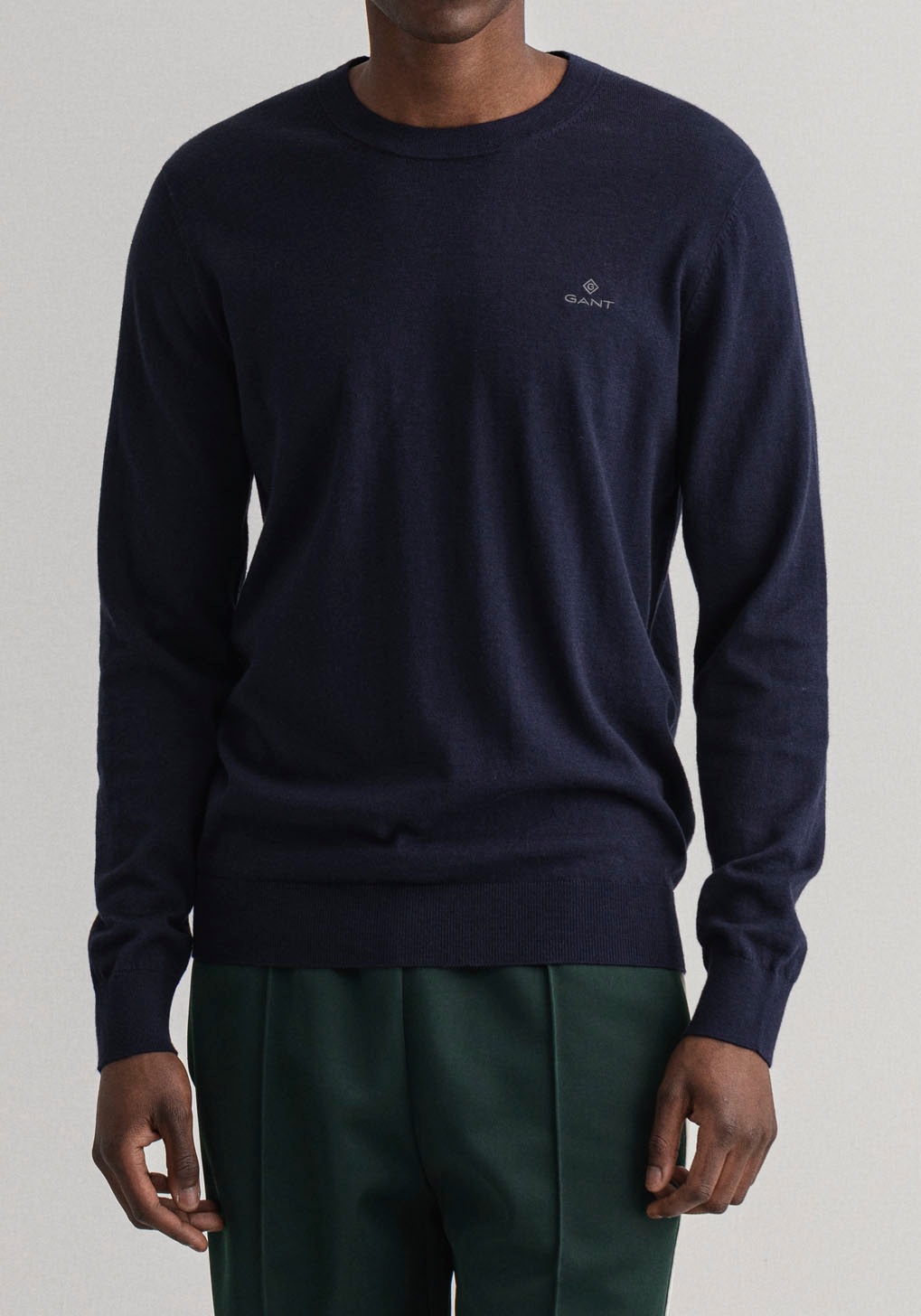 Image of Gant Rundhalspullover »COTTON CASHMERE CREW« bei Ackermann Versand Schweiz