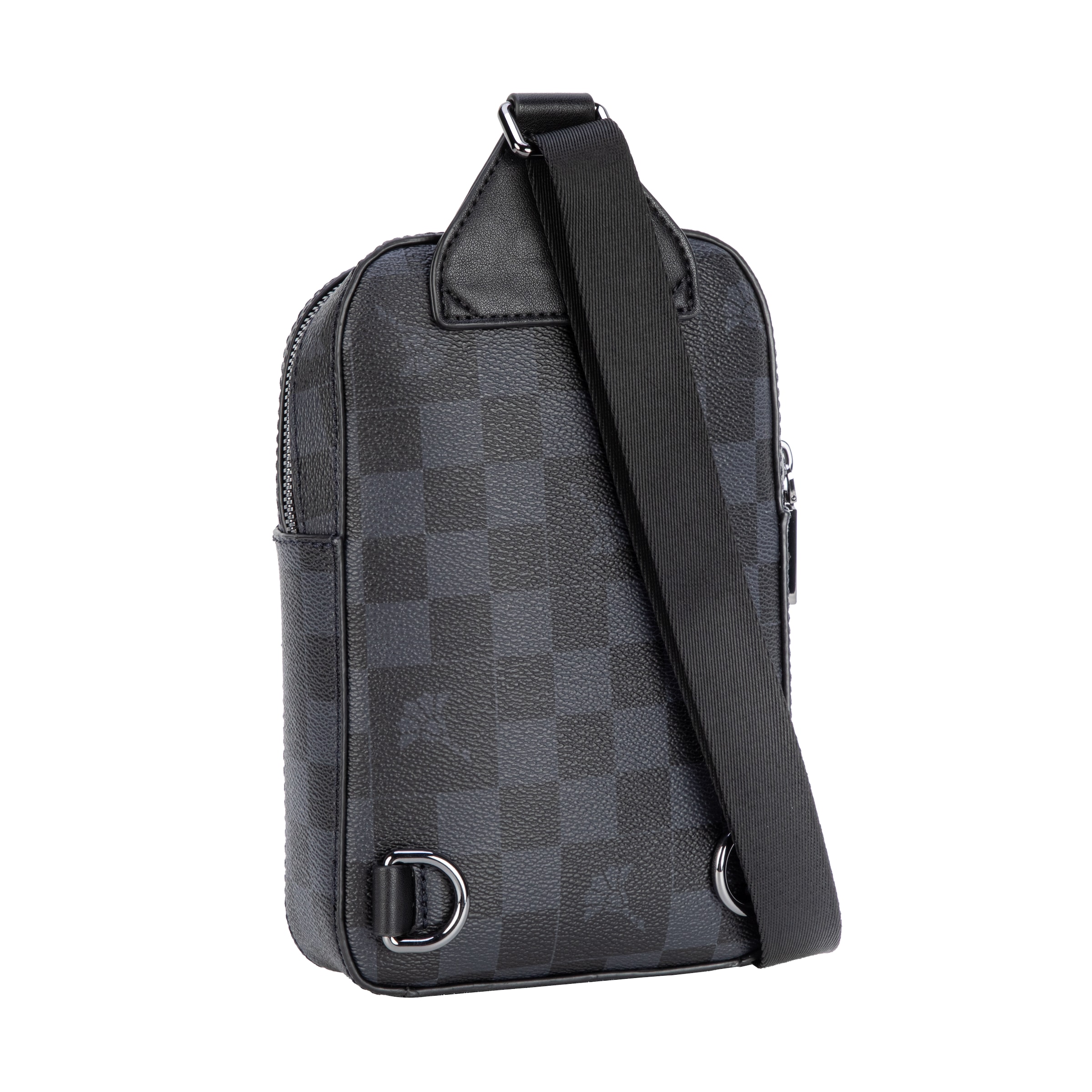 JOOP! Schultertasche »cortina piazza slingbag xsvz« Unisex Umhängetasche, Crossbody-Bag mit Schachbrettmuster