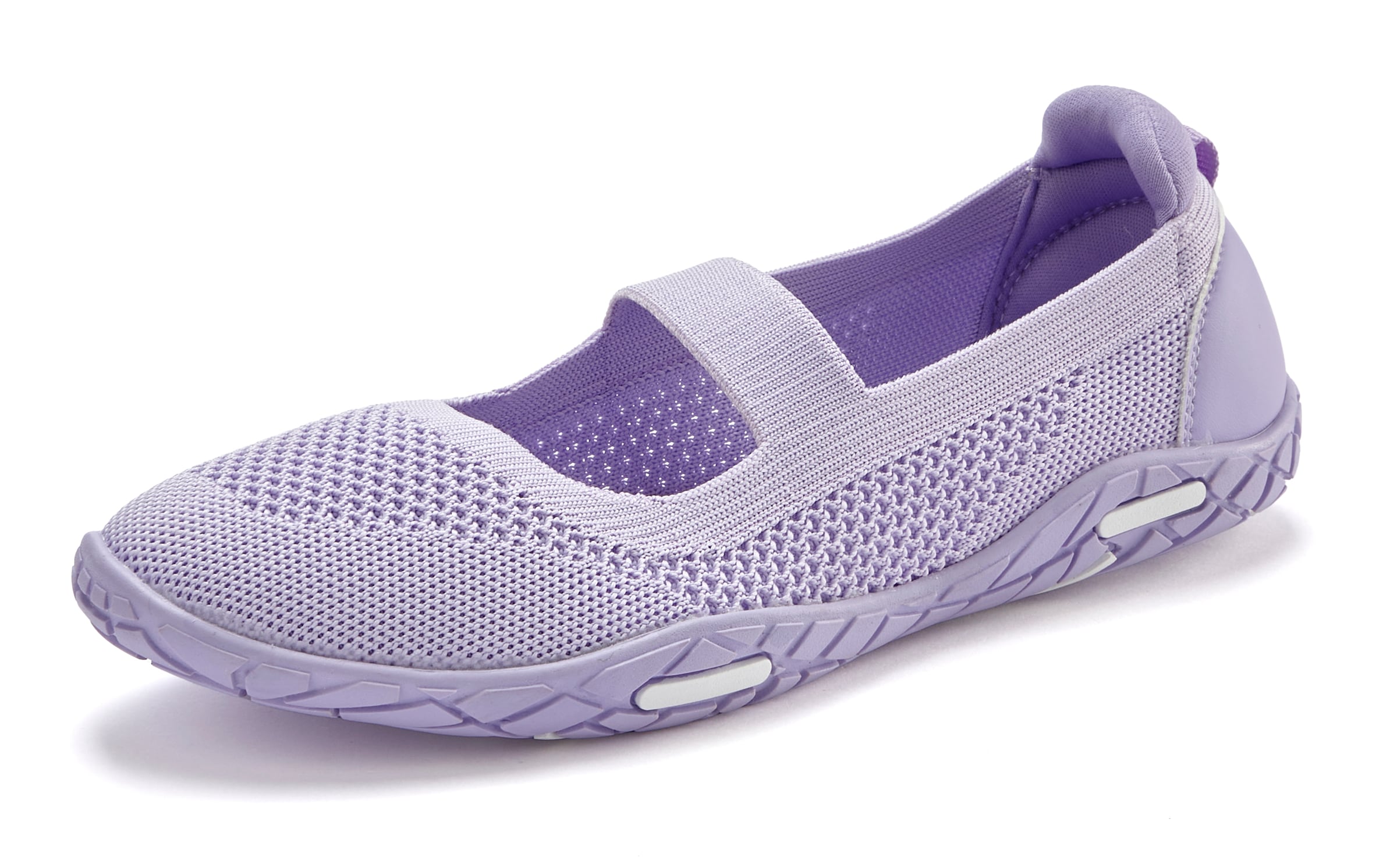 LASCANA Sneaker Ballerinas »Riemchenballerina, Slip-On-Sneaker«, Freizeitschuh, Slipper, Halbschuh superleicht, flexible Sohle VEGAN