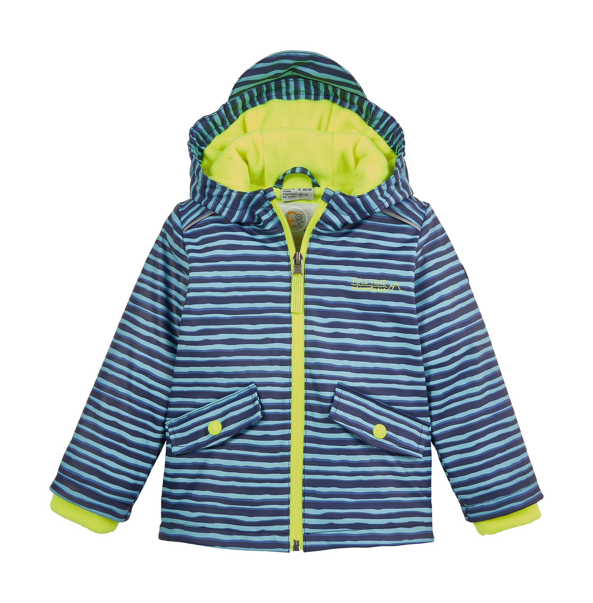 Image of first instinct by killtec Outdoorjacke "FIOS 73 MNS JCKT" Wasserdichte, atmungsaktive Regenjacke mit reflektierenden Details