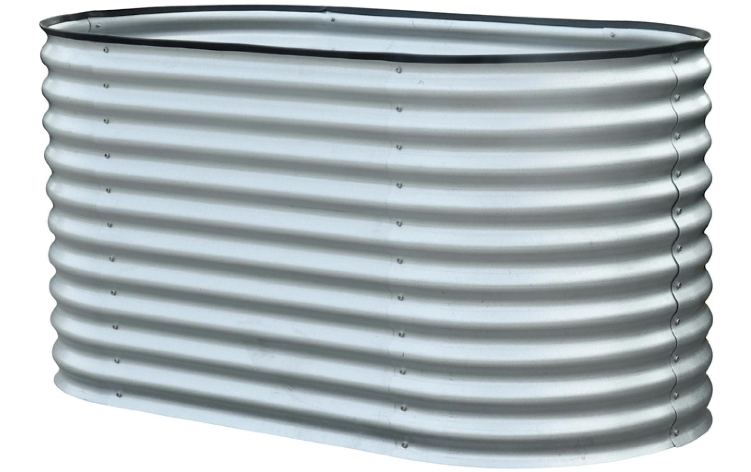 WESTMANN Hochbeet »Oval« BxTxH: 160x80x82 cm, silber