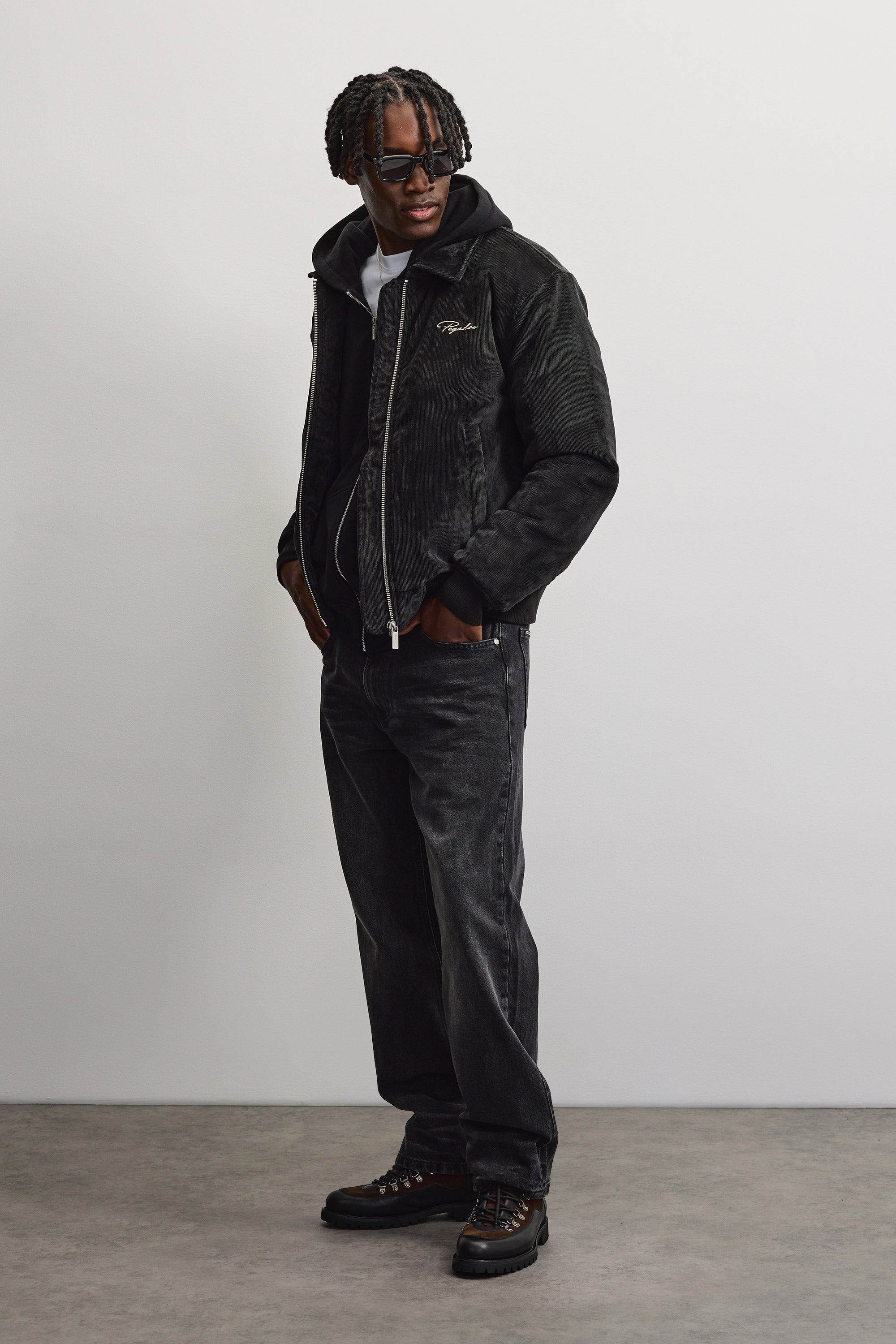 PEGADOR Veste bomber »CLUSONE CORD BOMBER JACKET« fibre synthétique, coupe régulière