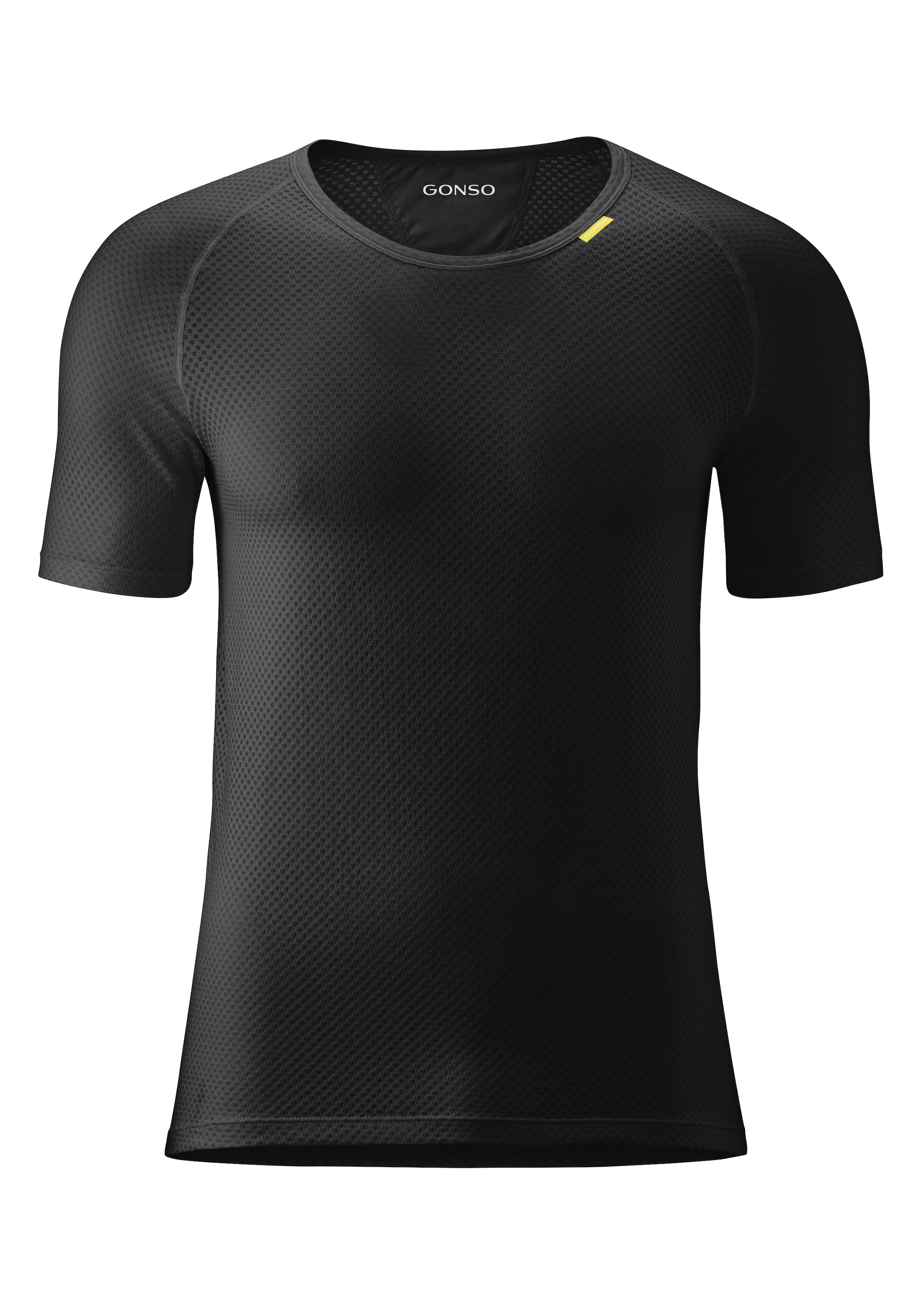 Gonso Funktionsshirt »Base Shirt M«, Herren Fahrrad-Unterhemd, elastisch und atmungsaktiv Rundhals Radshirt