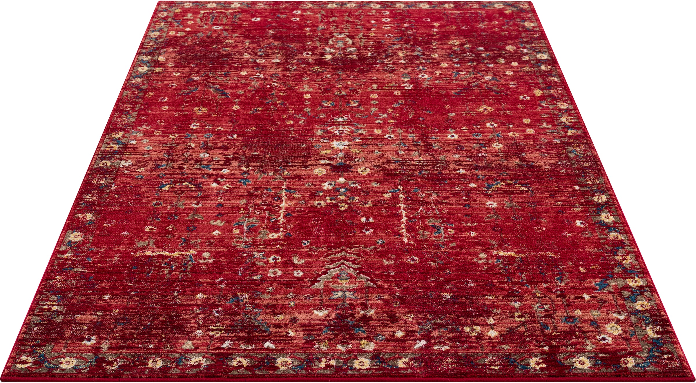 Home affaire Teppich »Clovis«, Orient-Design, kaufen Vintage Bordüre, rechteckig, mit Teppich im
