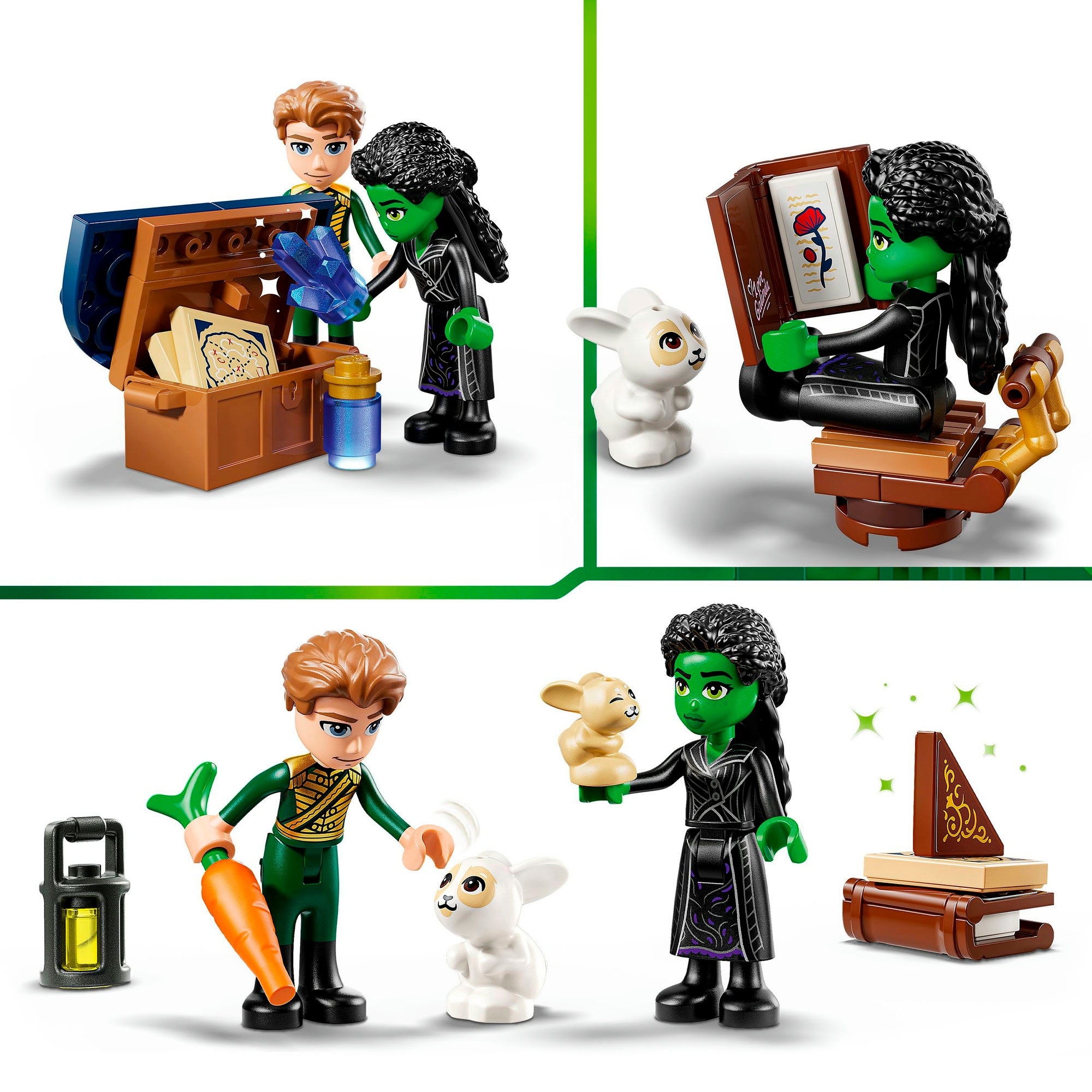 LEGO® Pions de construction »Elphabas Versteck (75687), LEGO Wicked« Made in Europe