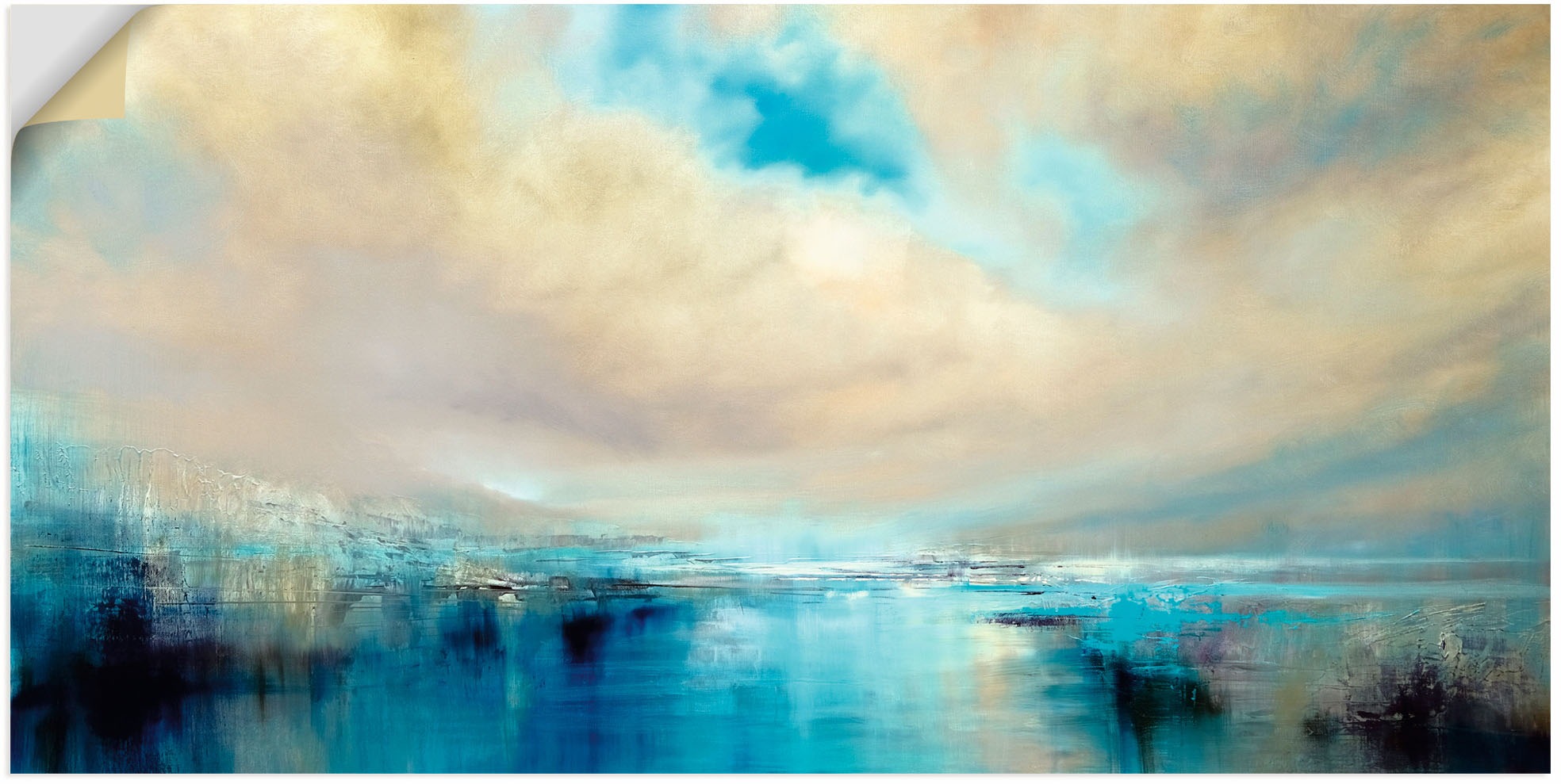 Image of Artland Wandbild »Angekommen«, Küstenbilder, (1 St.), in vielen Grössen & Produktarten - Alubild / Outdoorbild für den Aussenbereich, Leinwandbild, Poster, Wandaufkleber / Wandtattoo auch für Badezimmer geeignet bei Ackermann Versand Schweiz