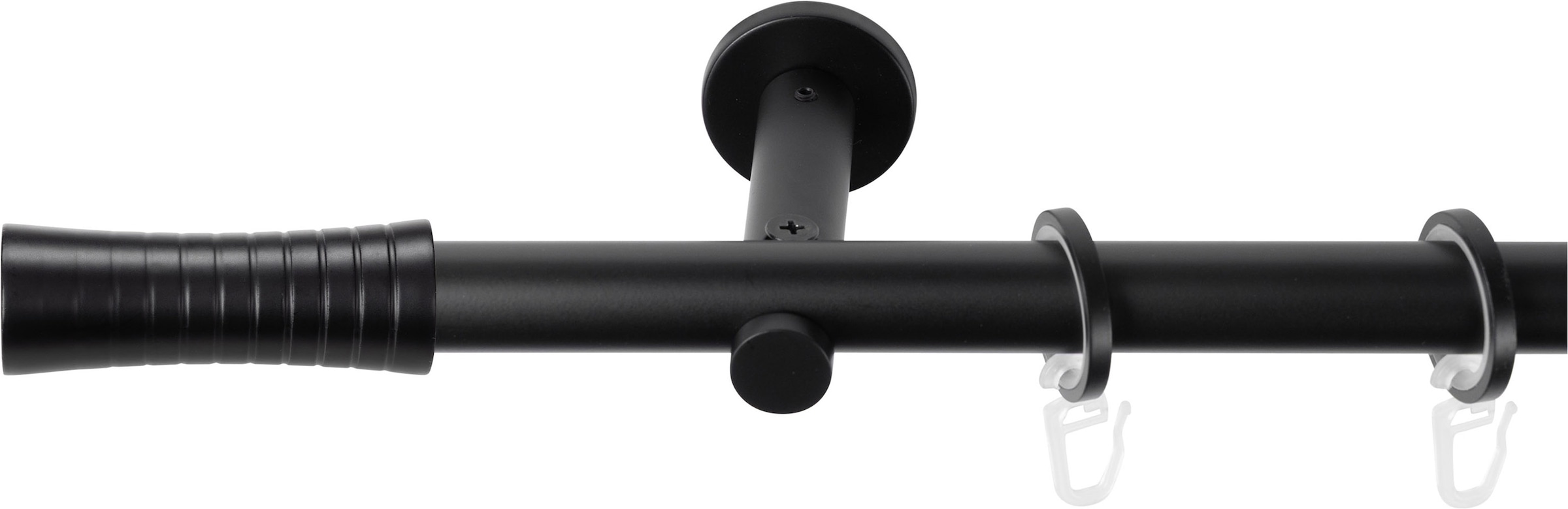 SN DECO GROUP Tringle à rideaux Ø 19 mm 1 course-läufig Fixmass;kürzbar
