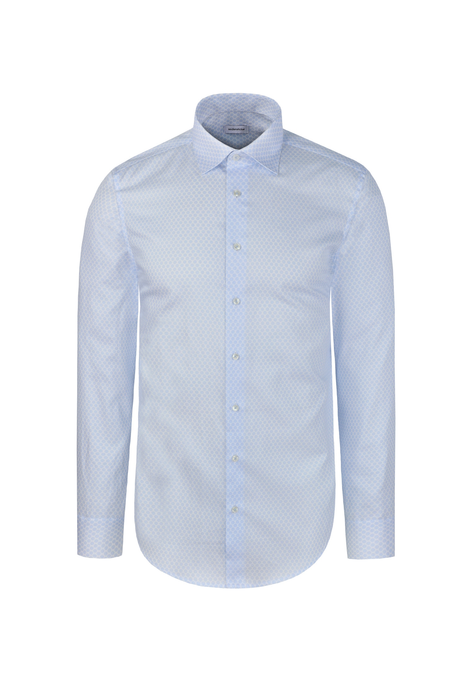 seidensticker Chemise d'affaires »Schwarze Rose« Slim 1/1 Kentkragen Druck