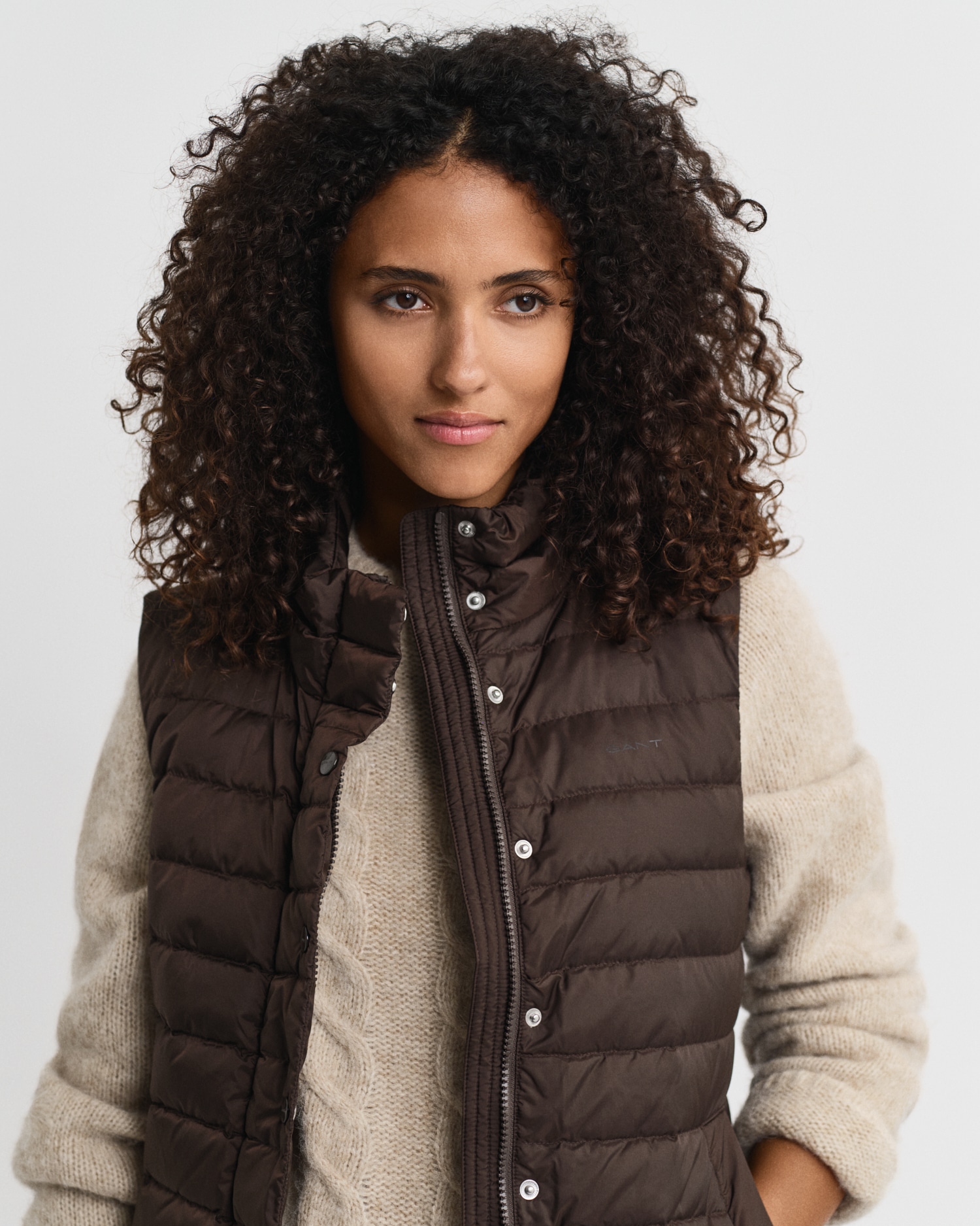 Gant Gilet matelassé »LIGHT DOWN VEST« coupe régulière avec col montant