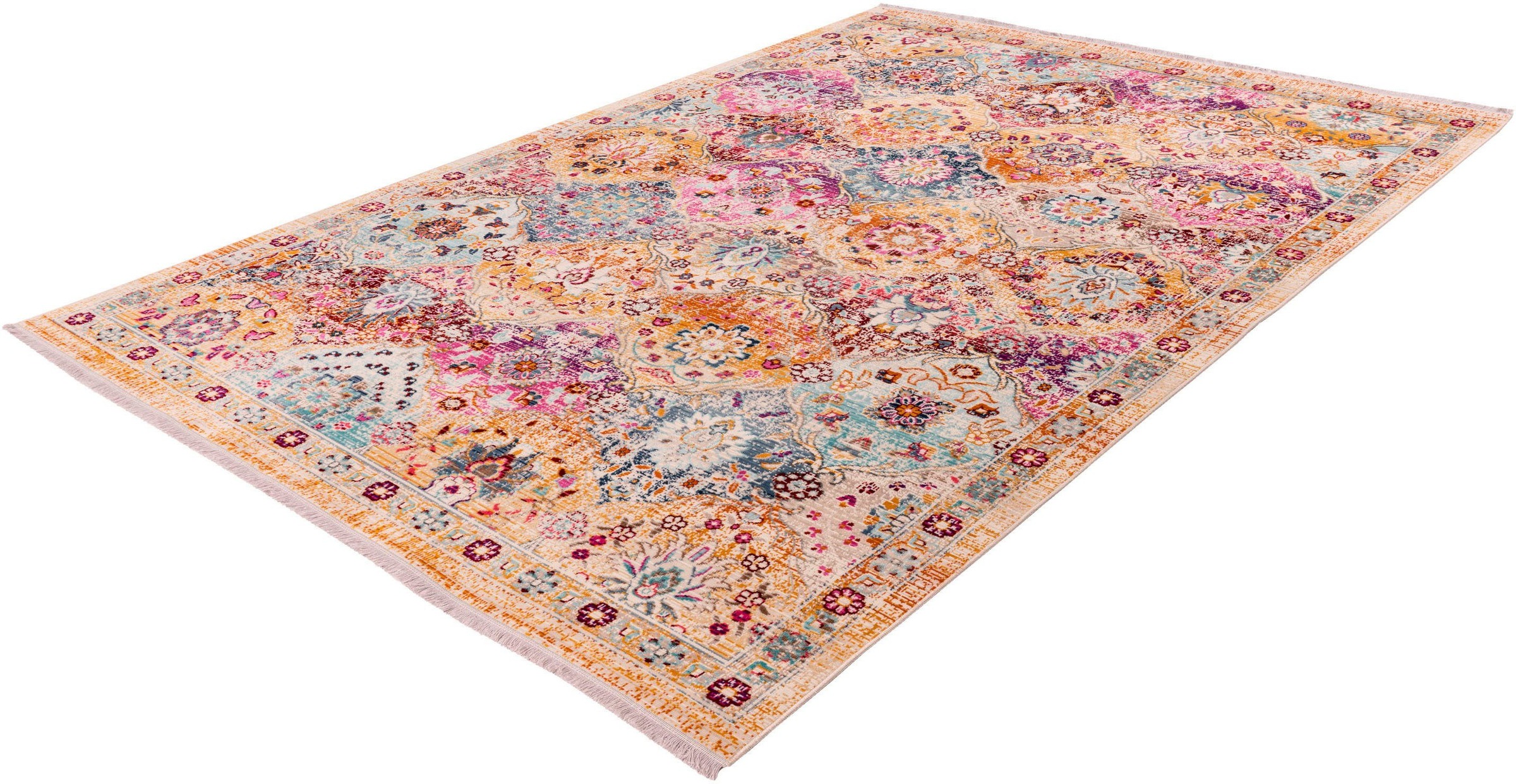 Image of calo-deluxe Teppich »Valessa-202«, rechteckig, 5 mm Höhe, Wohnzimmer bei Ackermann Versand Schweiz