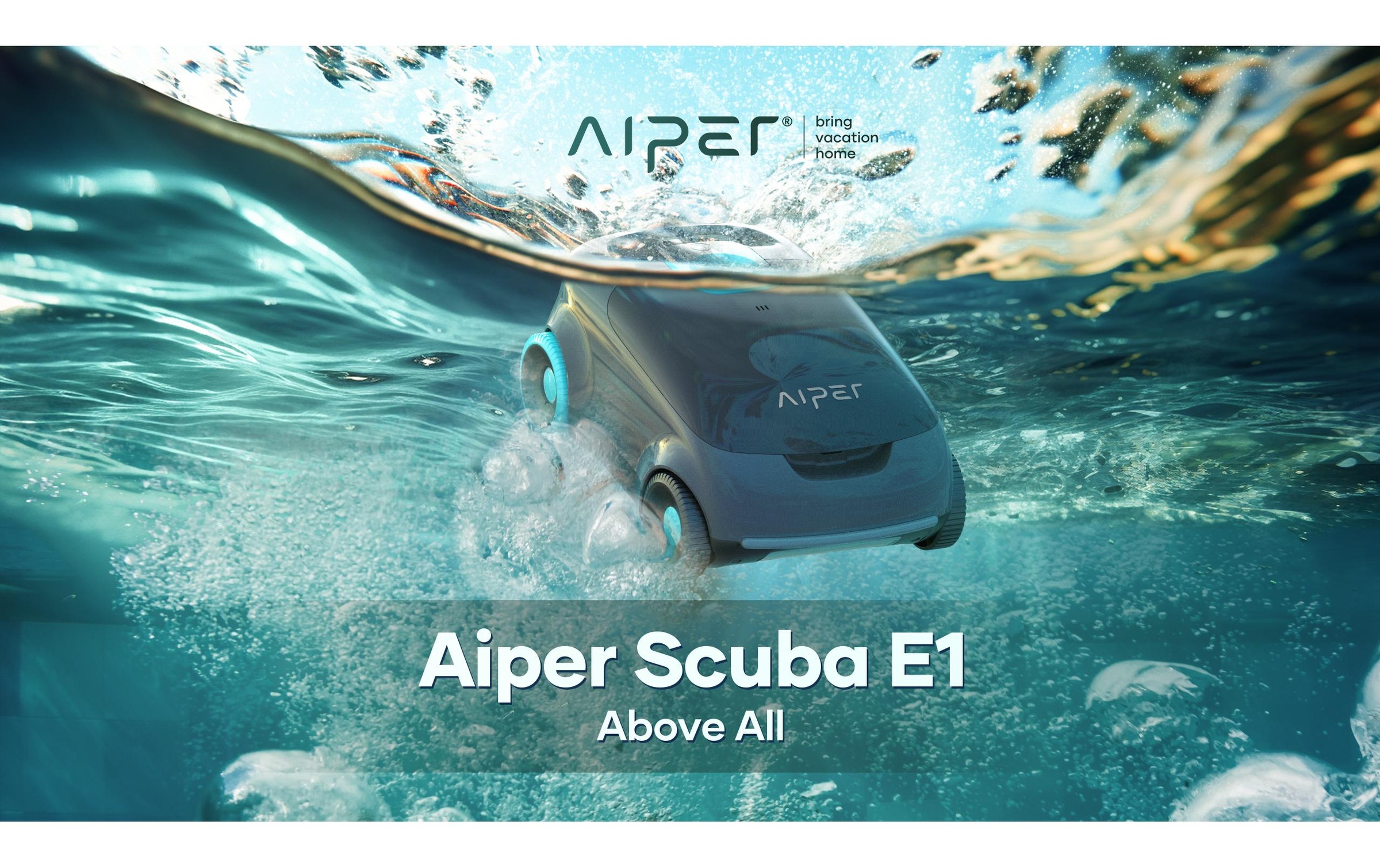 Poolroboter »Aiper Scuba E1 Schwarz«