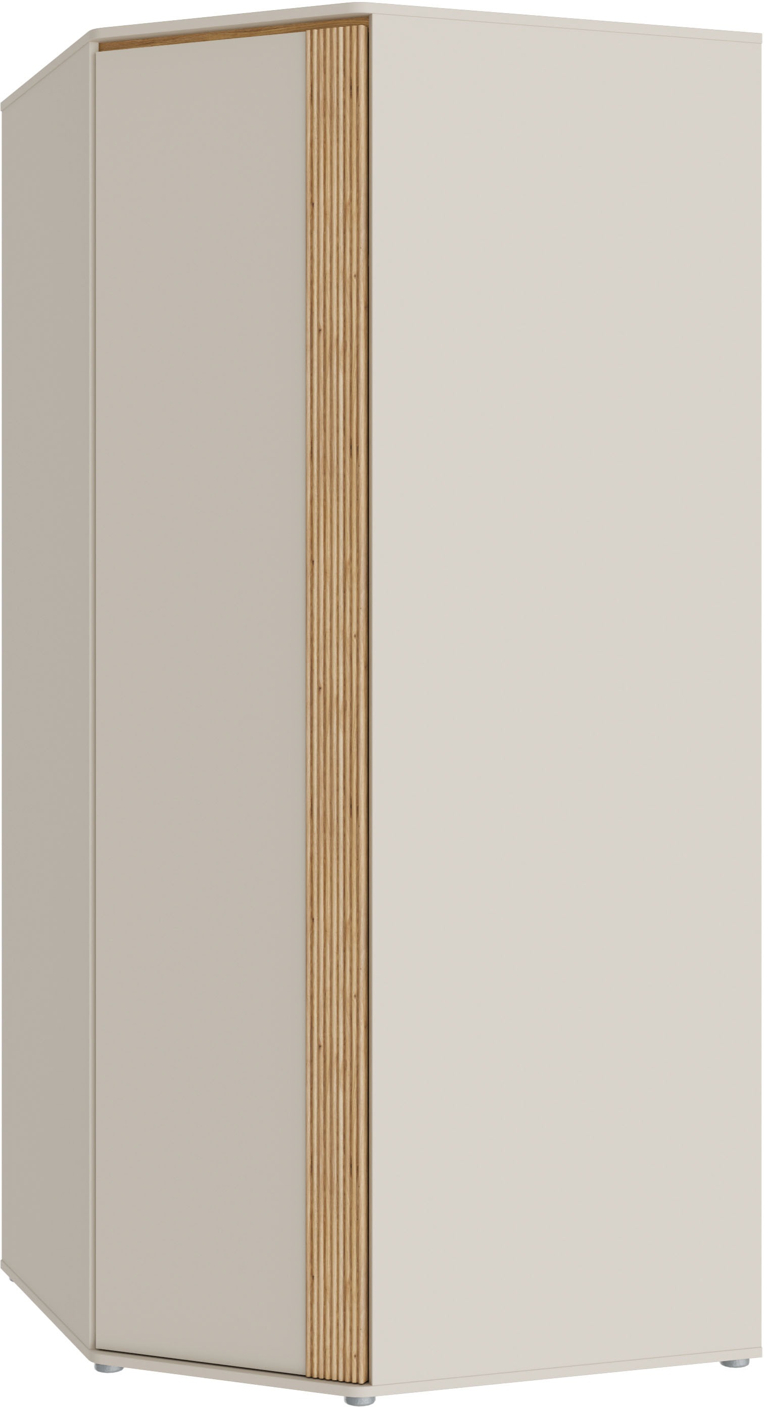 Image of FORTE Eckkleiderschrank B/H/T 92,2/193,7/92,2 cm