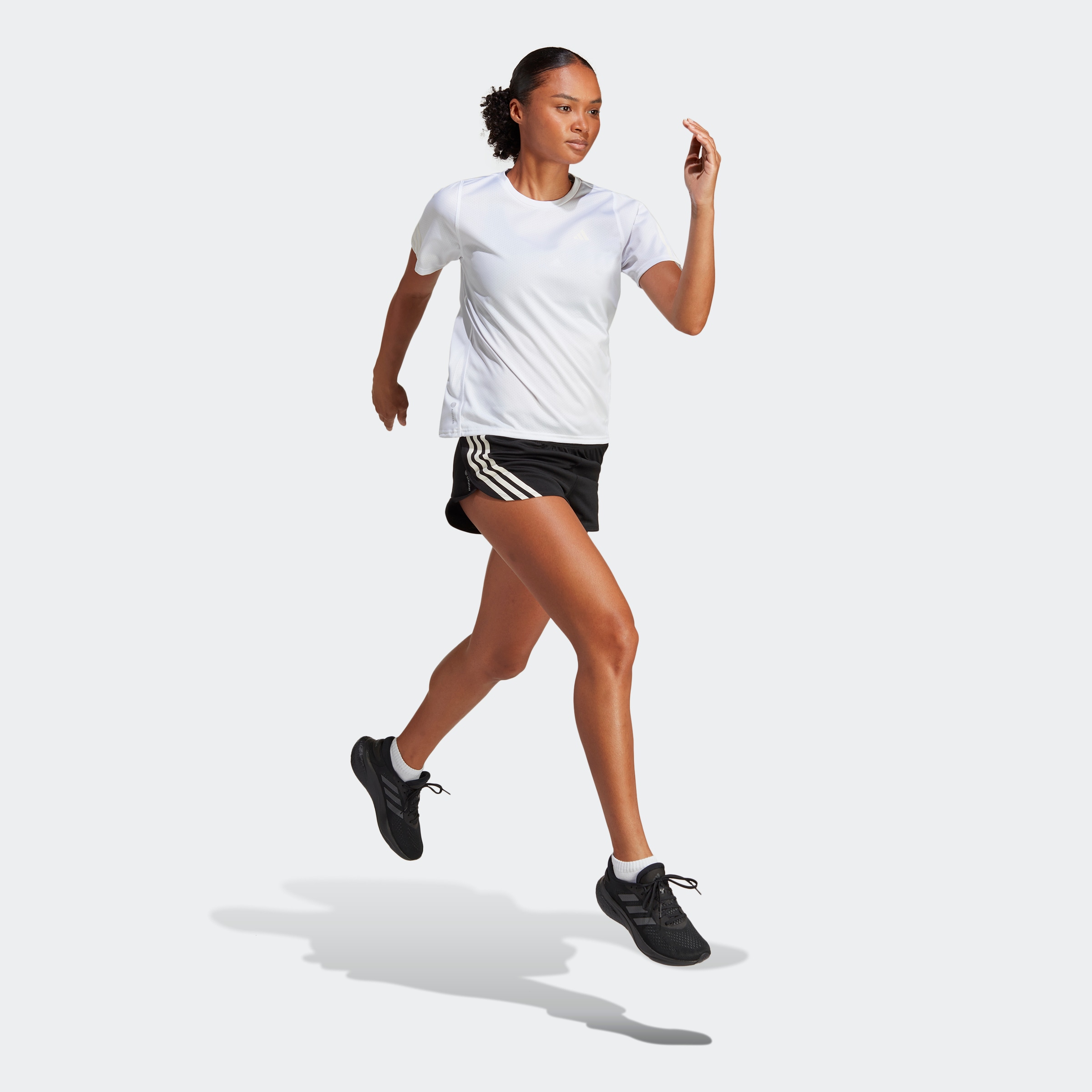 ♕ adidas Performance Laufshorts »RUN (1 3STREIFEN versandkostenfrei LOW kaufen RUNNING CARBON ICONS tlg.) SHORTS«