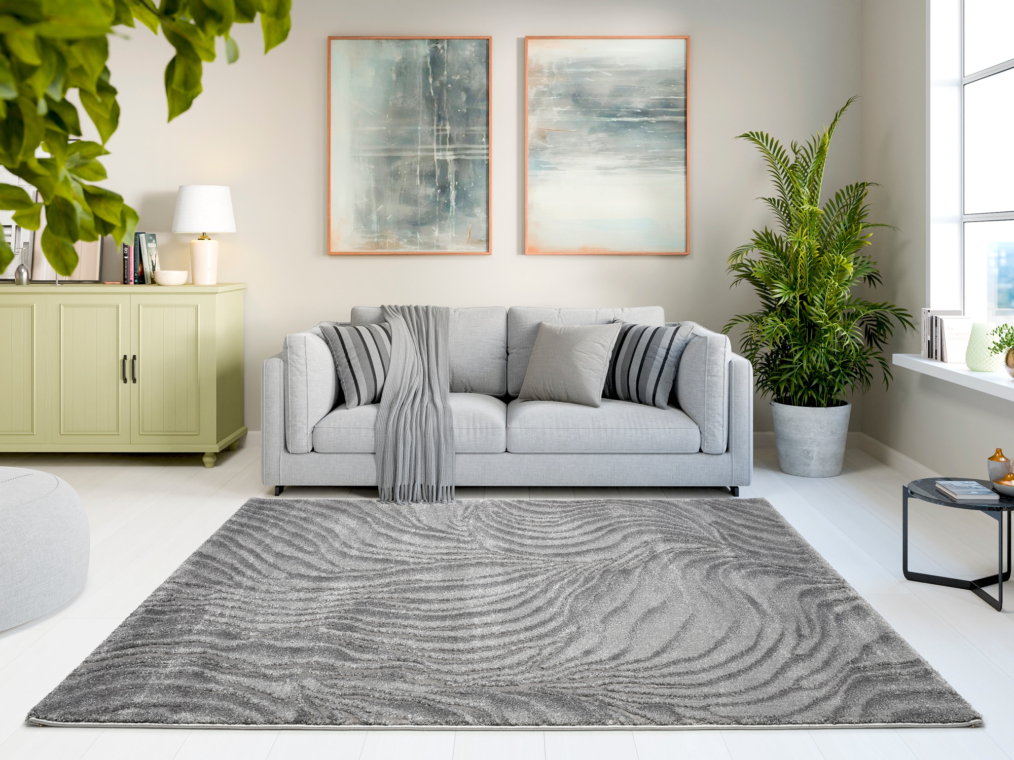 Image of OCI DIE TEPPICHMARKE "LIV CORAL, auch als Läufer und in Rund" quadratisch 20 mm Höhe Design Teppich, auch in quadratischer Form, alle Räume