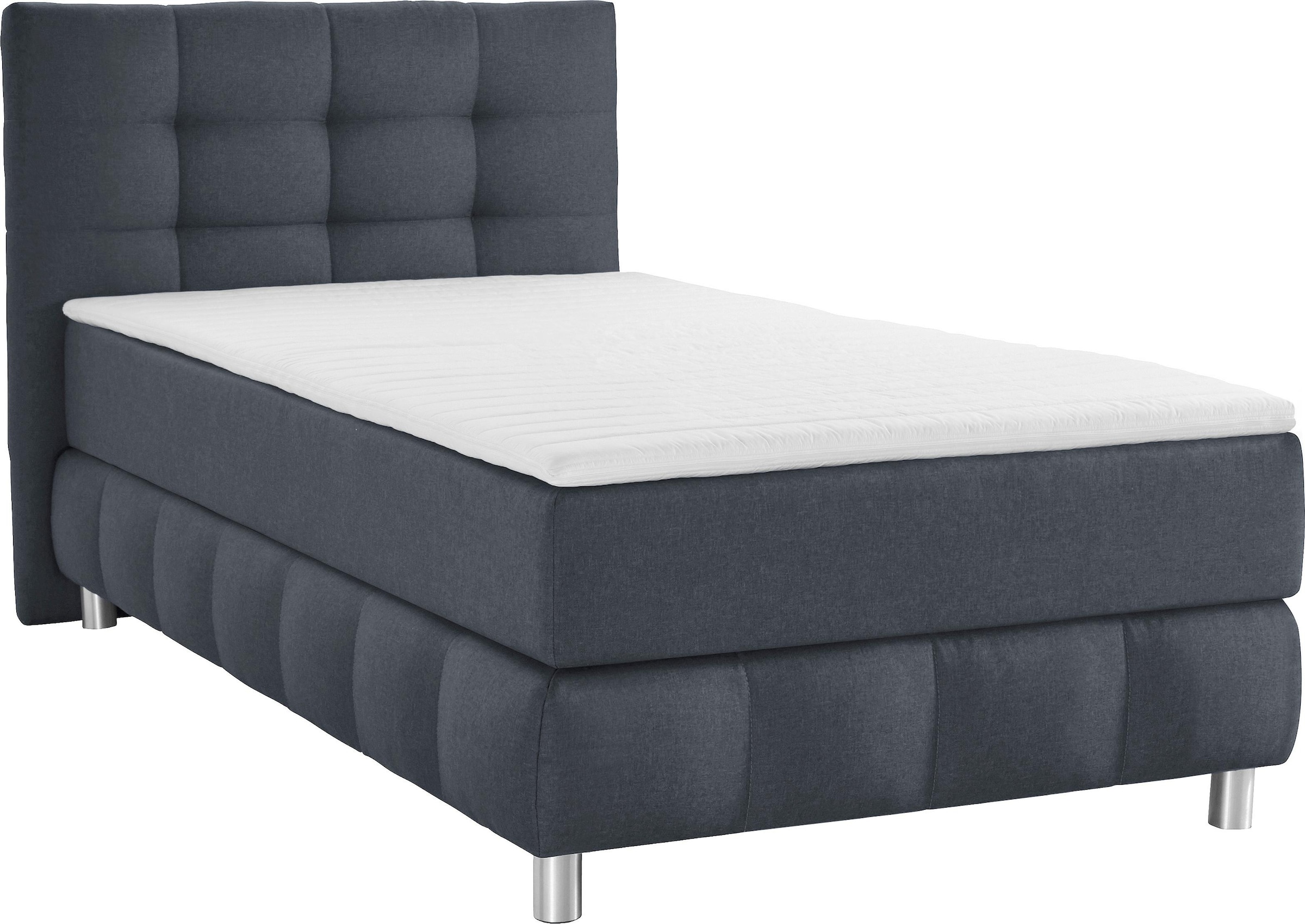 Home affaire Lit boxspring »Salo« incl. surmatelas, 6 largeurs, 2 degrés de fermeté, TFK aussi en fermeté 4