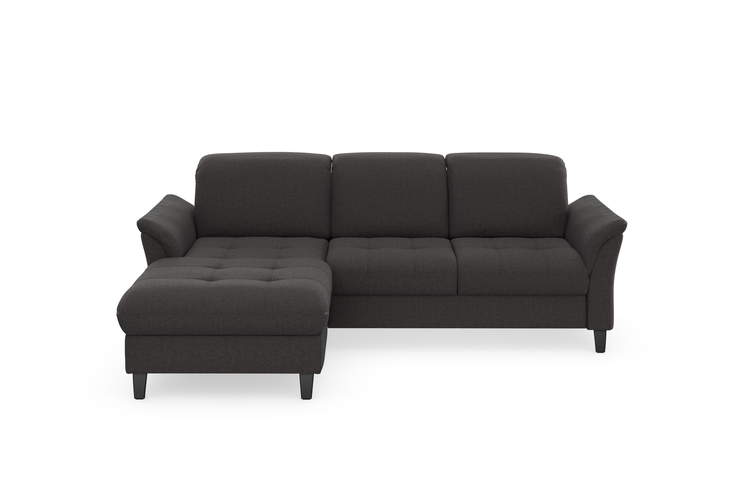 sit&more Ecksofa »Maggiore L-Form«, wahlweise mit Kopfteilverstellung, Bettfunktion und Bettkasten