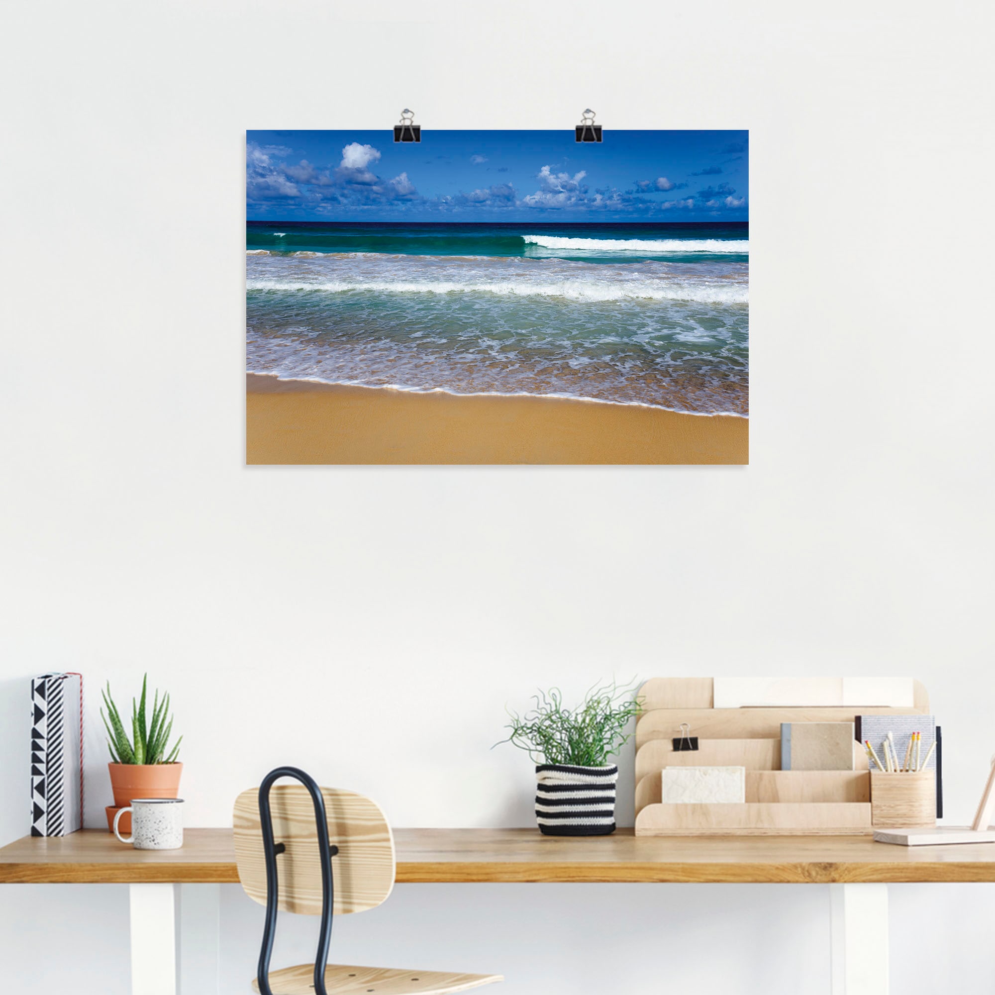 Artland Wandbild »Strand El Macao, Punta Cana«, Karibikbilder, (1 St.), als Alubild, Leinwandbild, Wandaufkleber oder Poster in versch. Grössen