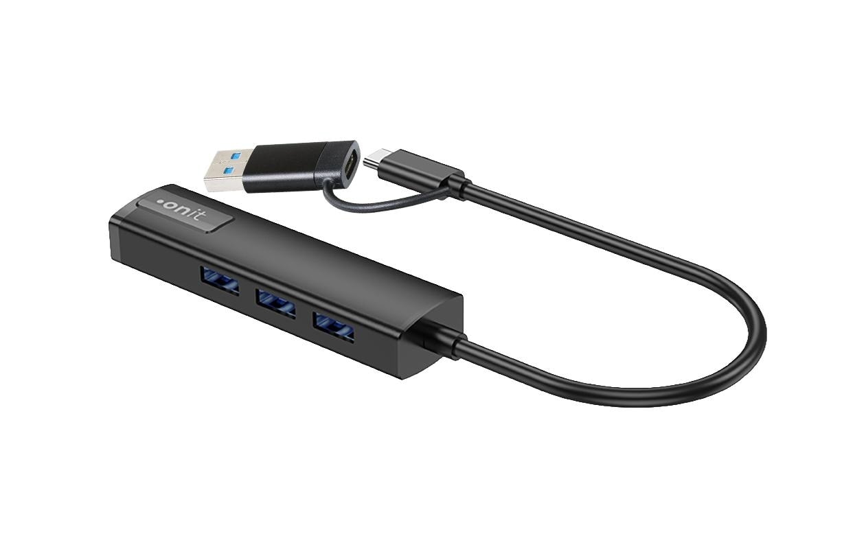 onit 1100000002199 »USB-Hub C/A – 3A1RJ45«