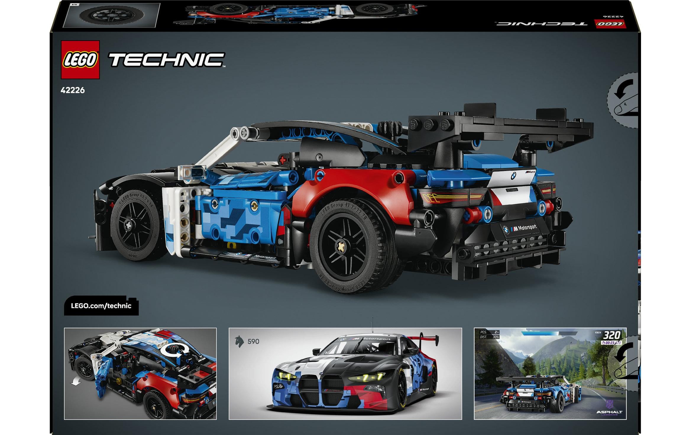 LEGO® Pions de construction »BMW M4 GT3 EVO Rennwagen (42226), LEGO Technic«