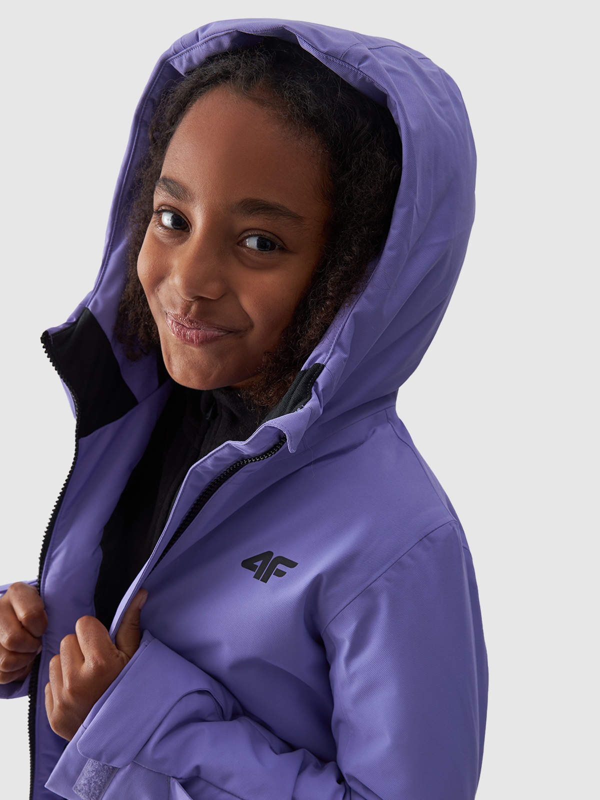 4F Veste de ski mit Kapuze Winterjacke