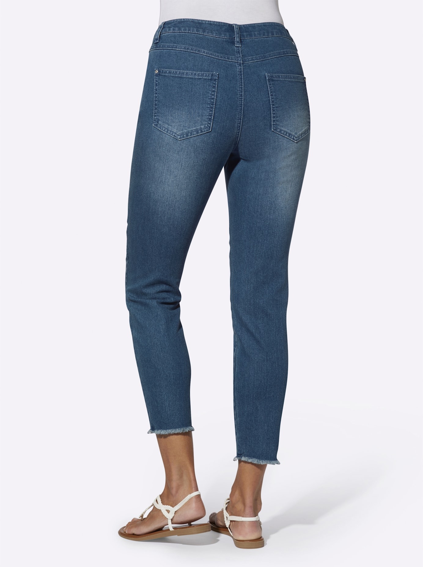 Casual Looks 7/8-Jeans, (1 tlg.)