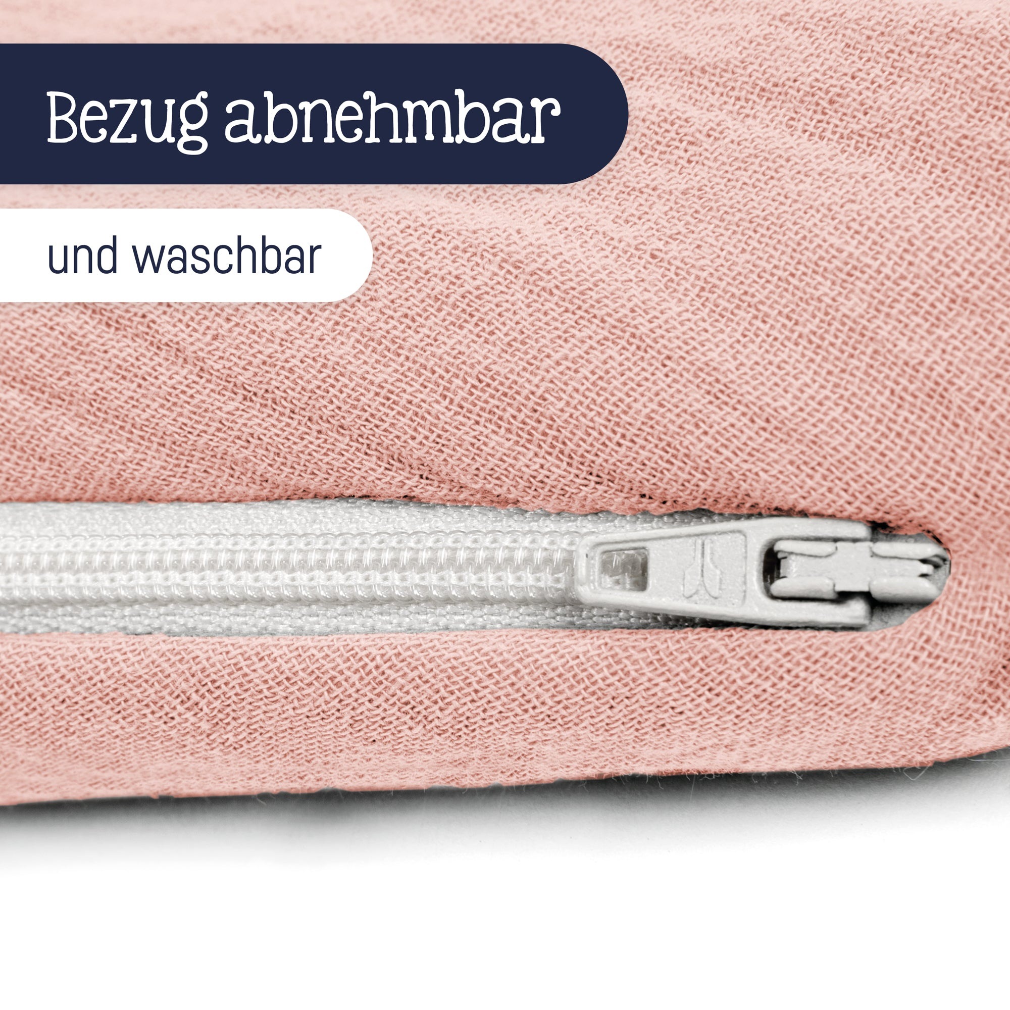 Julius Zöllner Stillkissen »dusty rose«
