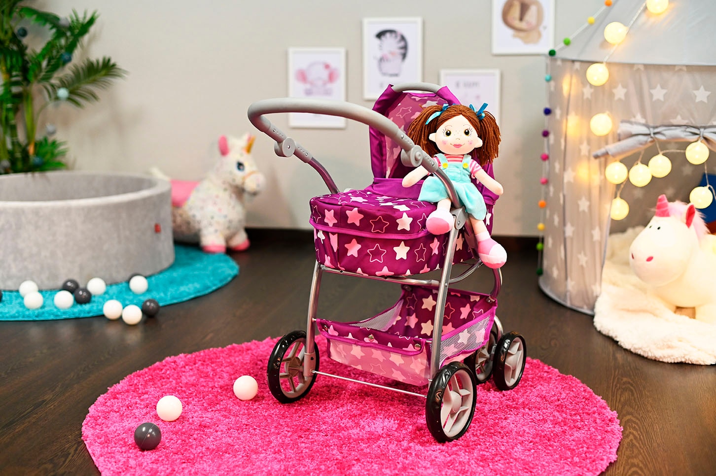 Knorrtoys® Kombi-Puppenwagen »Coco«