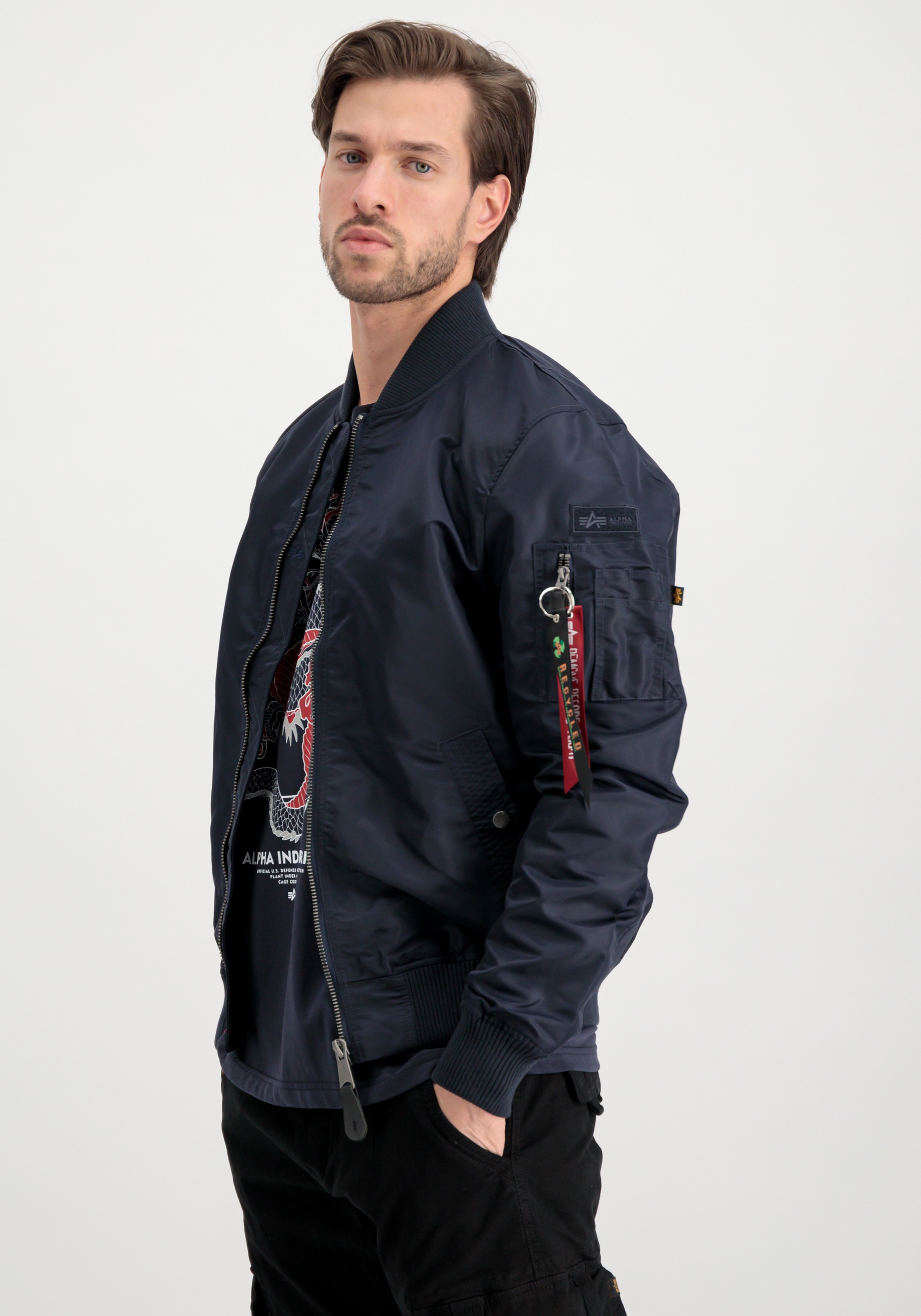 Alpha Industries Bomberjacke »Alpha Industries Men - Bomber Jackets MA-1 LW Project R«
