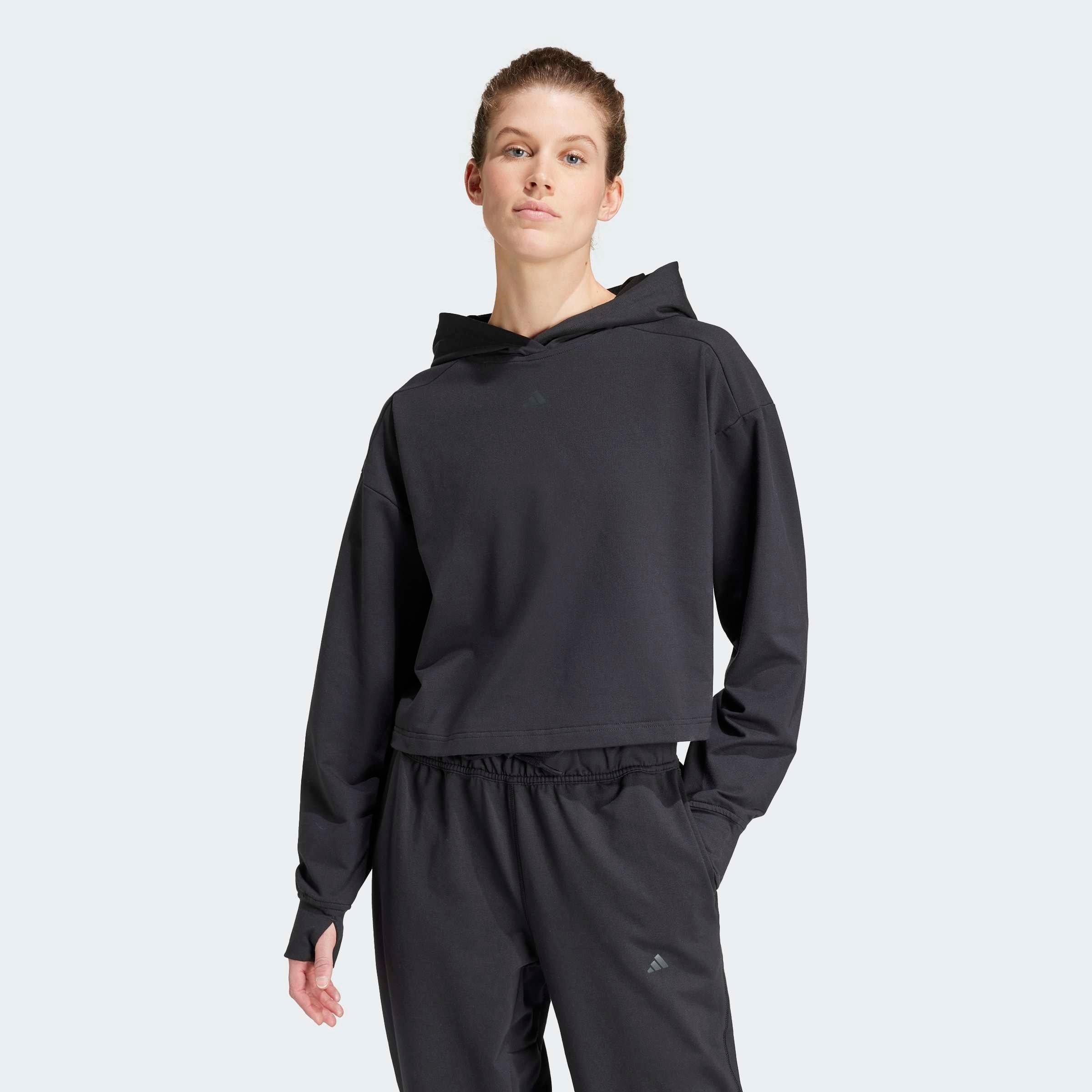 Image of adidas Performance Sweatshirt "PRIMELIFT LOOSE FIT BACK-VENTILATION HOODIE"