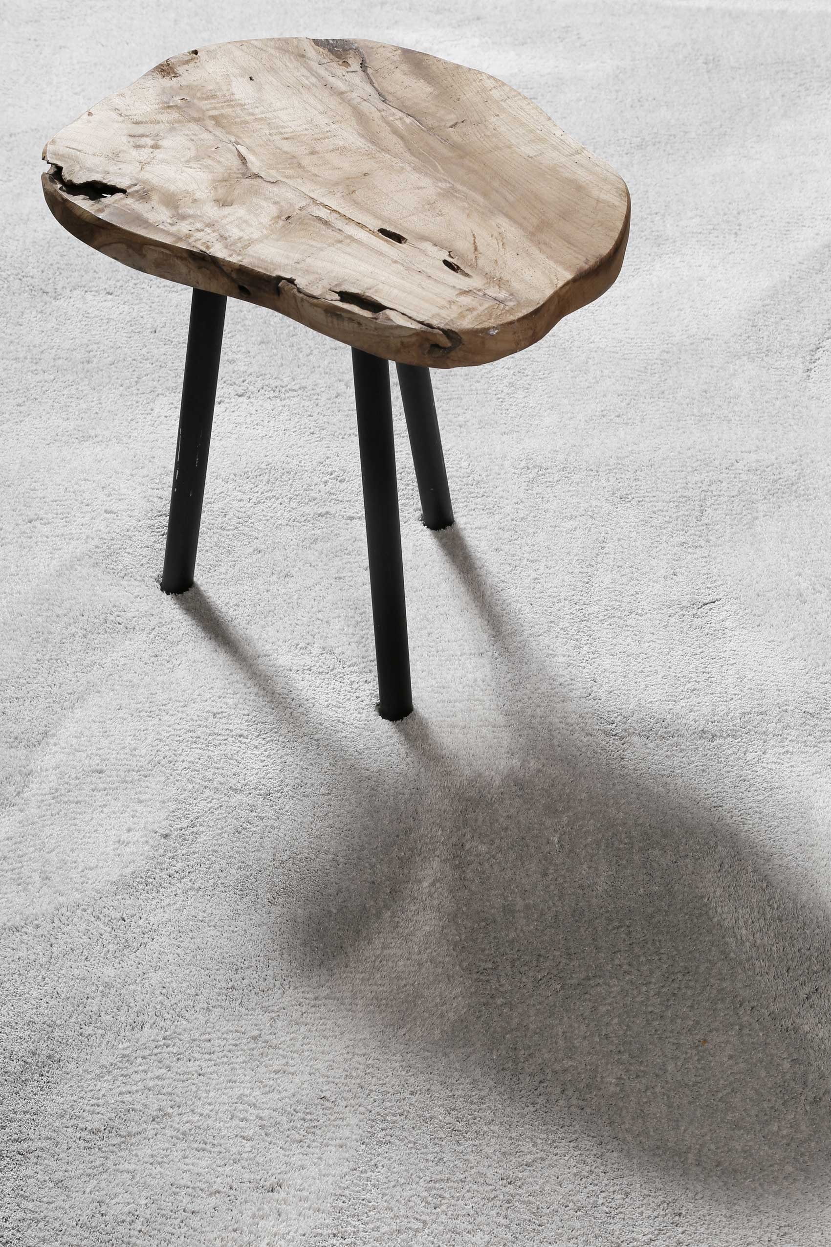 Homie Living Teppich »Sienna«, rechteckig, 20 mm Höhe, Hochflor, Microfaser, uni, weich & kuschelig, Wohnzimmer, Schlafzimmer