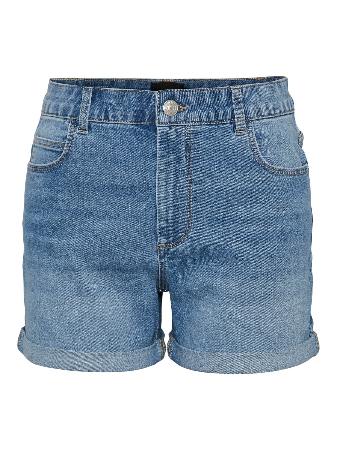 pieces Jeansshorts »PCPEGGY MW SHORTS LB NOOS BC«