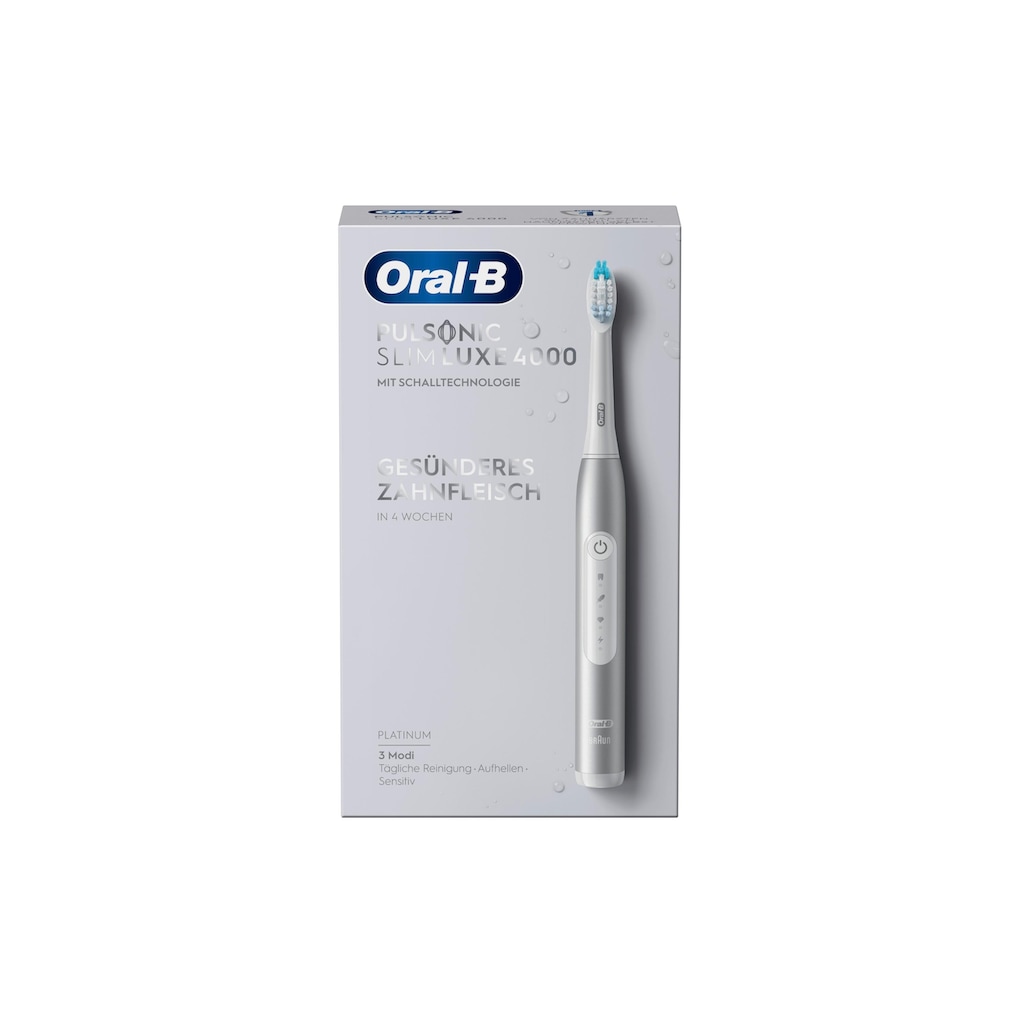 Oral-B Schallzahnbürste »Luxe 4000 Platin«