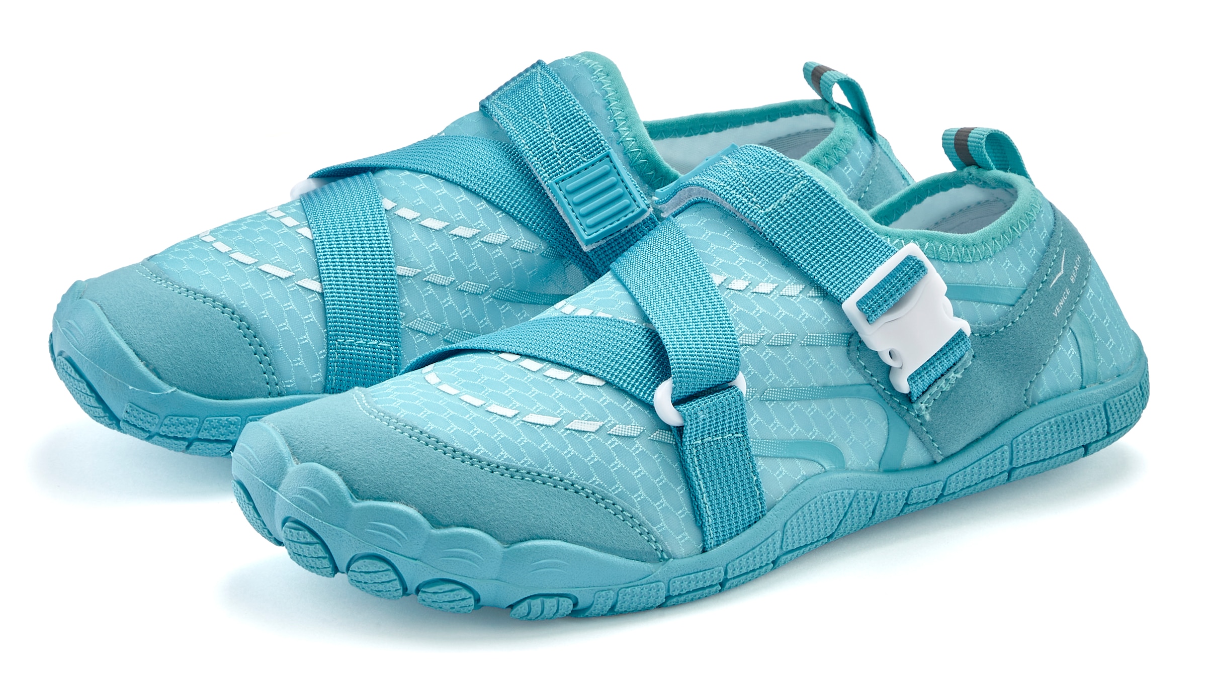 Image of Venice Beach Aquaschuh "Badelatsche, Badeschuhe, Badeschlappe, Barfussschuh, leichter Slipper" Wasserschuh schnelltrocknend mit ultraleichter Sohle VEGAN