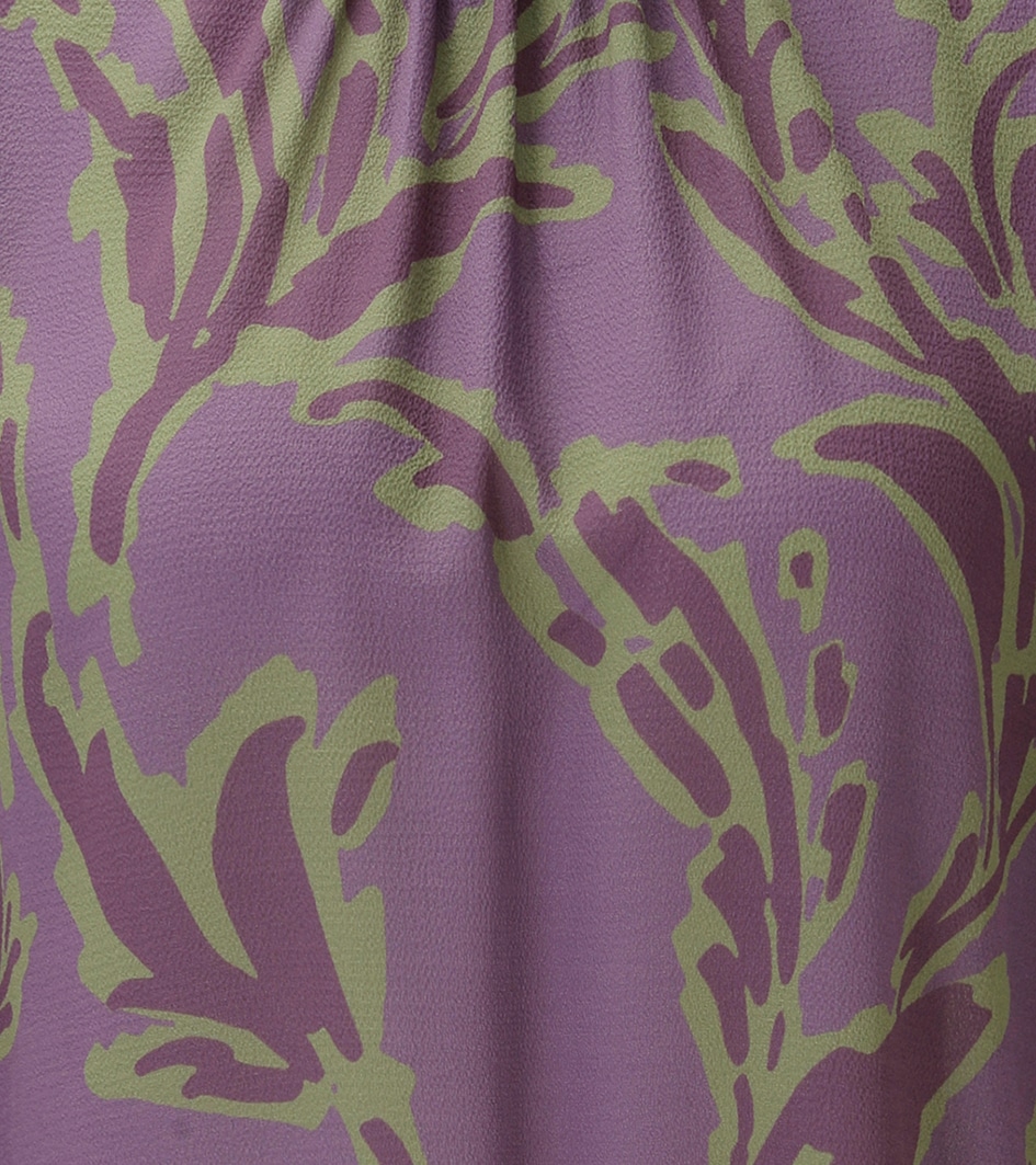 Aniston CASUAL Blouse à enfiler imprimé de grandes feuilles graphiques - NOUVELLE COLLECTION